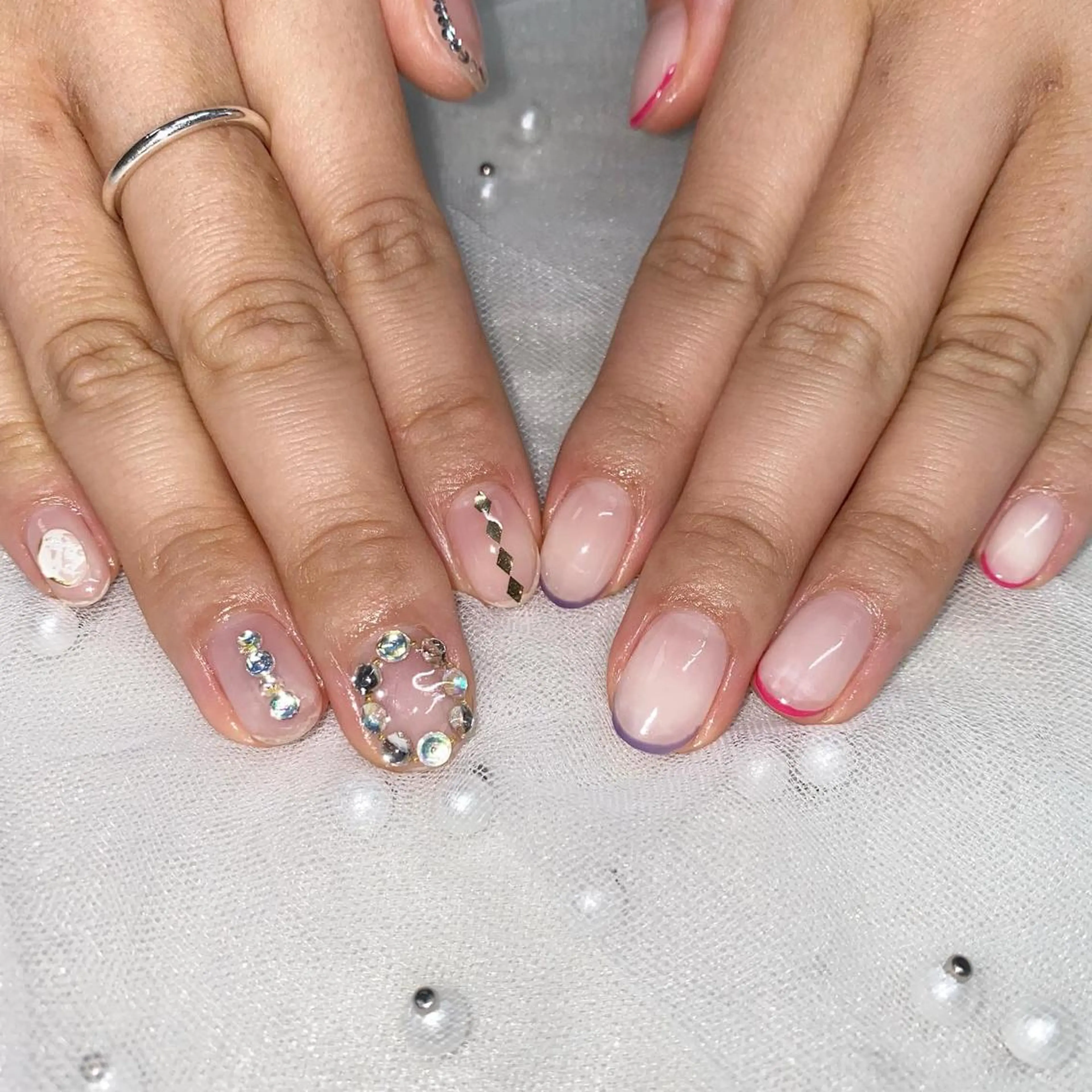 ネイル I P'ink nail salon所属・I pinknail 韓国風·持ち込み専門のネイルデザイン