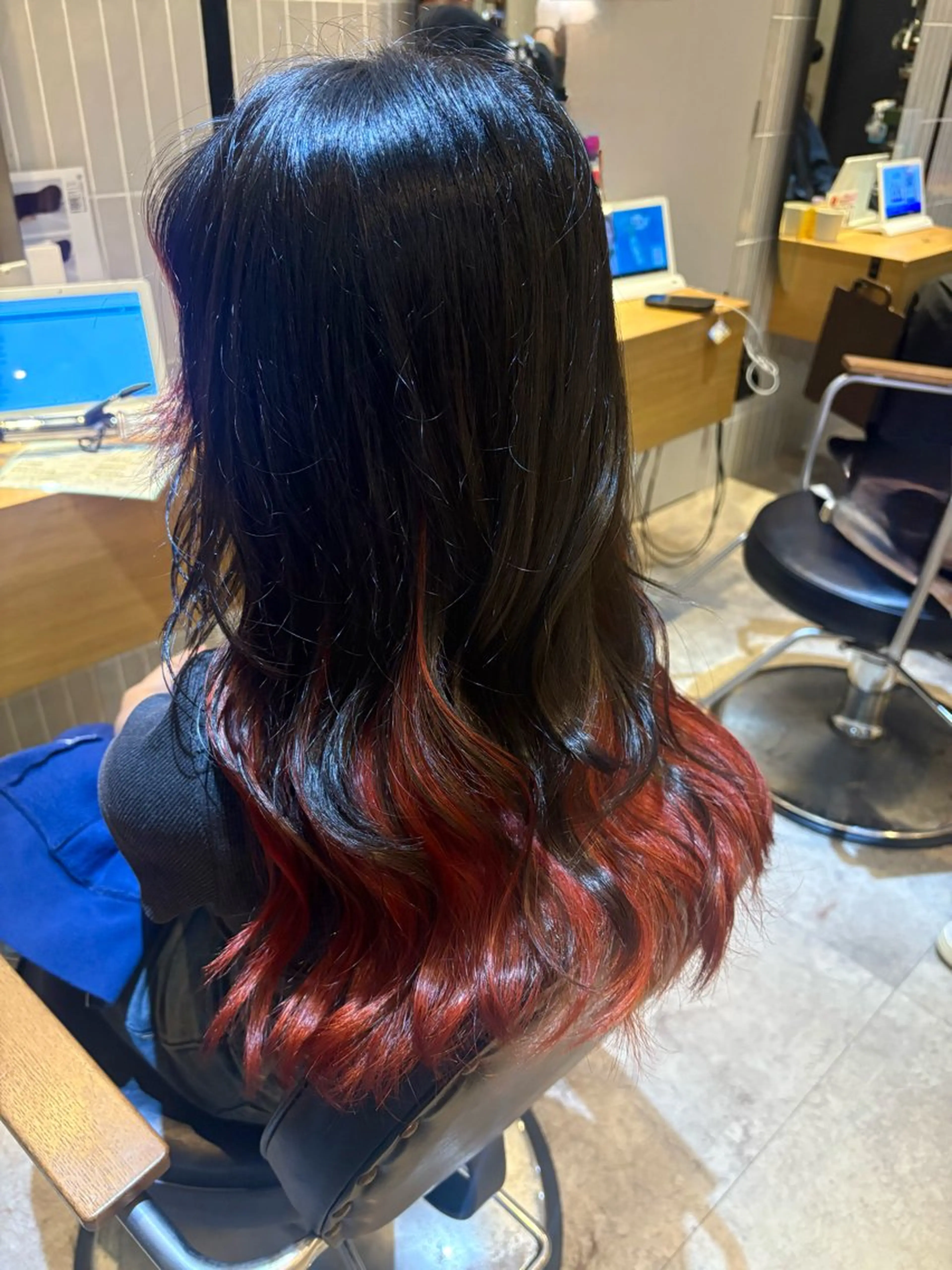 ロング La fith hair dope 新宿店所属・topstylist Risa🩵のヘアスタイル