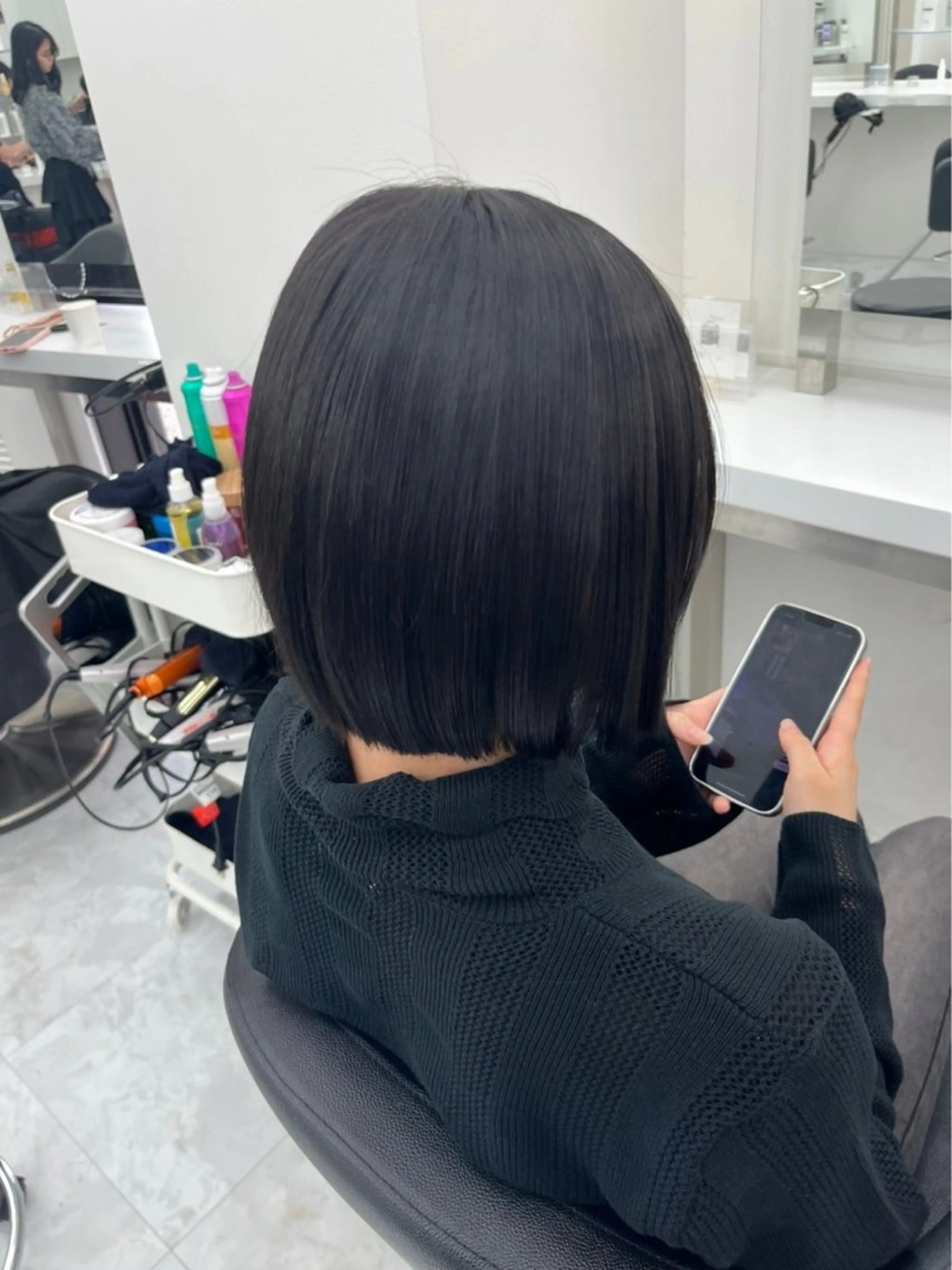 ショート カット ヘッドスパ ヘアセット 🫧韓国風透明感 ヘア🫧towaのヘアスタイル