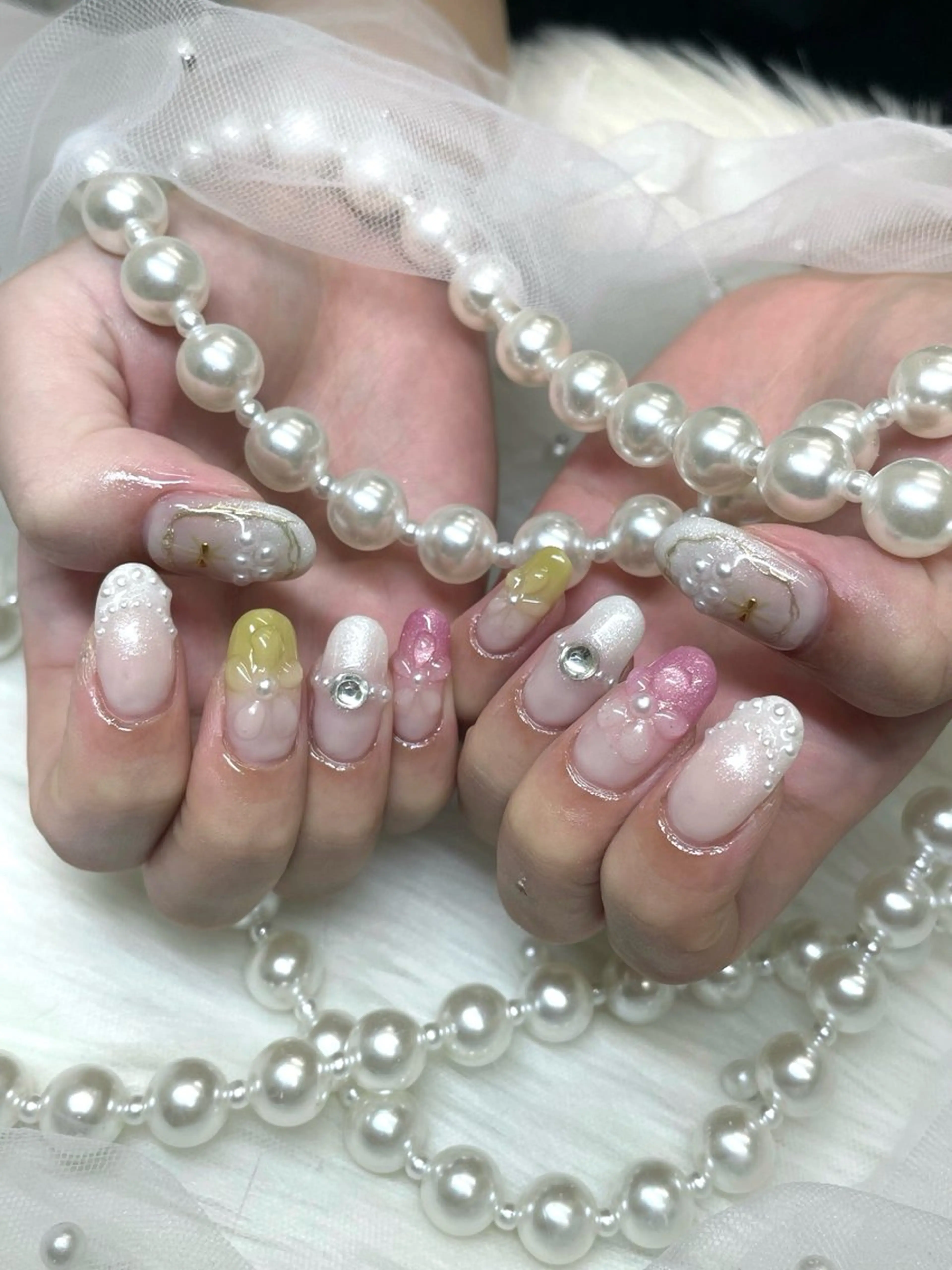 ネイル ハンドネイル ♡tener♡ YURINEのネイルデザイン