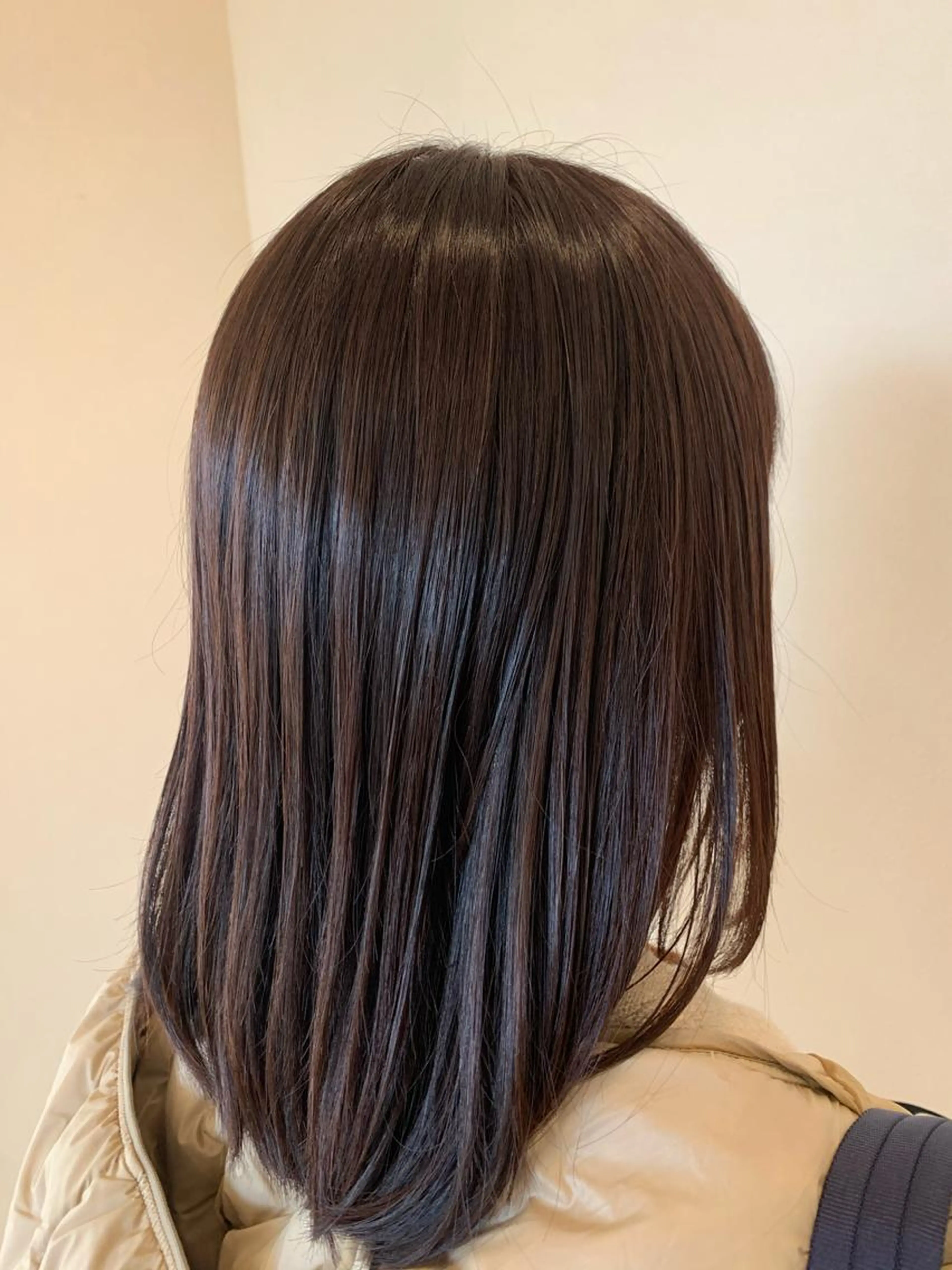 艶髪カラー+強度110%ケラフェクト前処理Tr+しっとり補修効果抜群！TOKIOトリートメントの写真