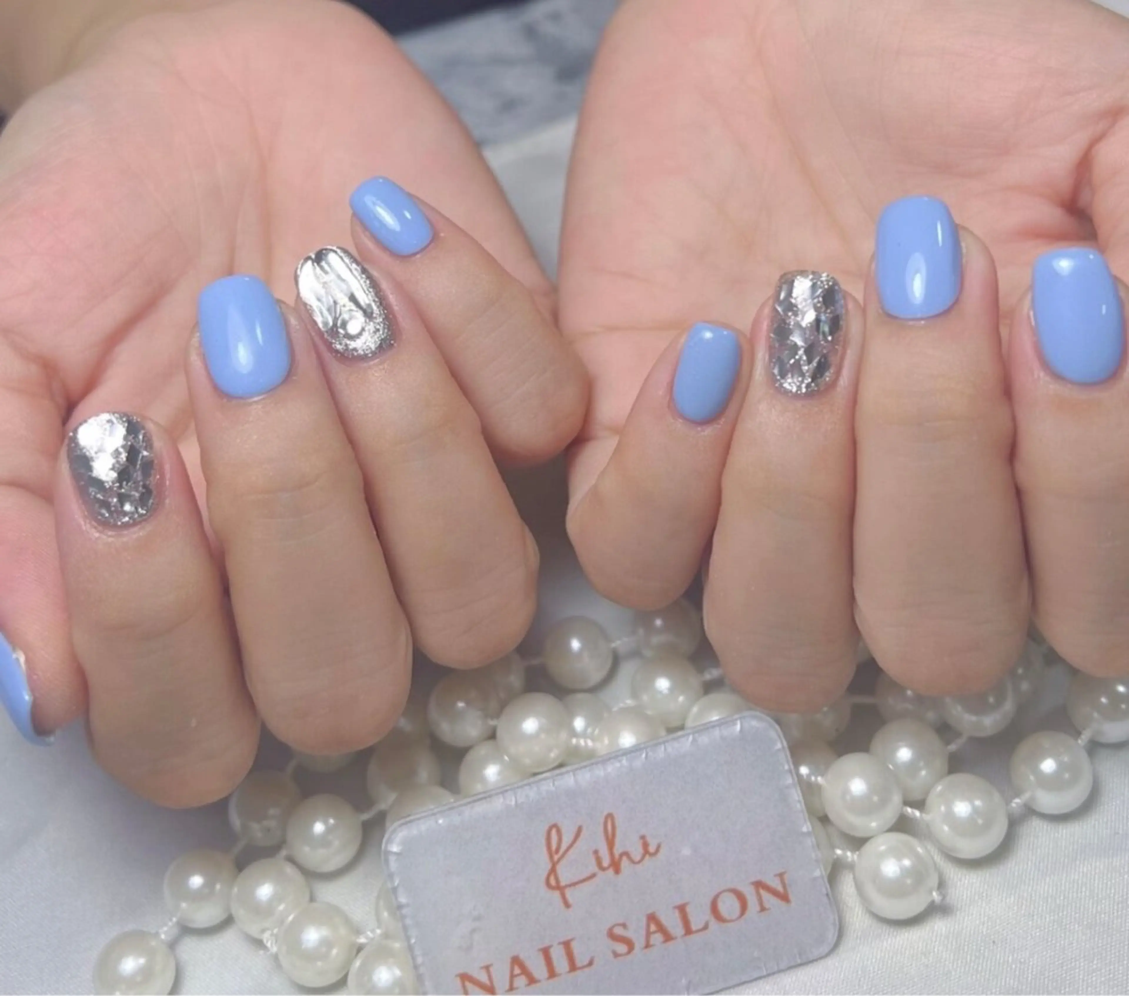 ネイル アートネイル フレンチネイル ジェルネイル グラデーション 韓国ネイル 村中 ハナのネイルデザイン