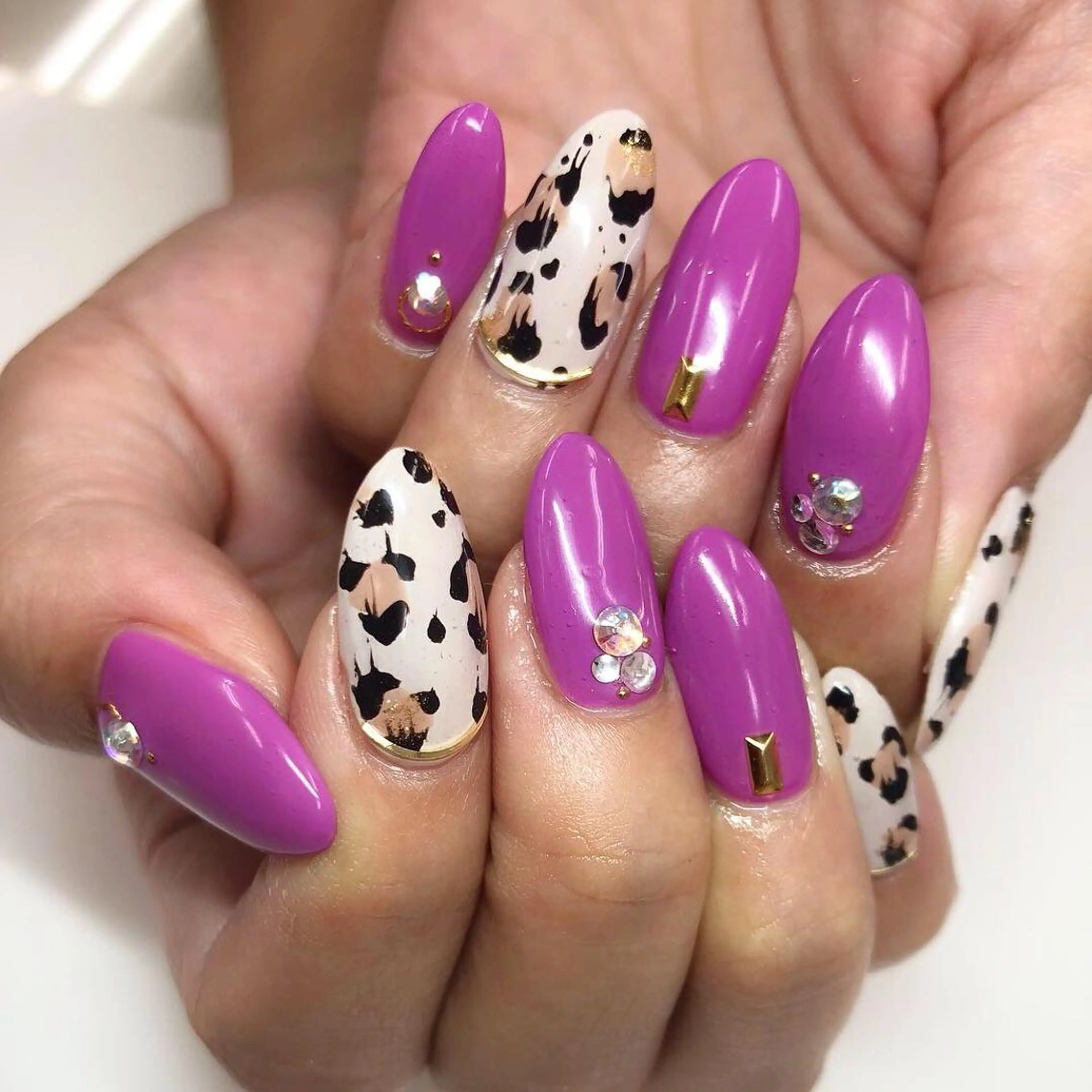 ロング ネイル ロング ロングネイル 持ち込み ハンドネイル Nail salon Museのネイルデザイン