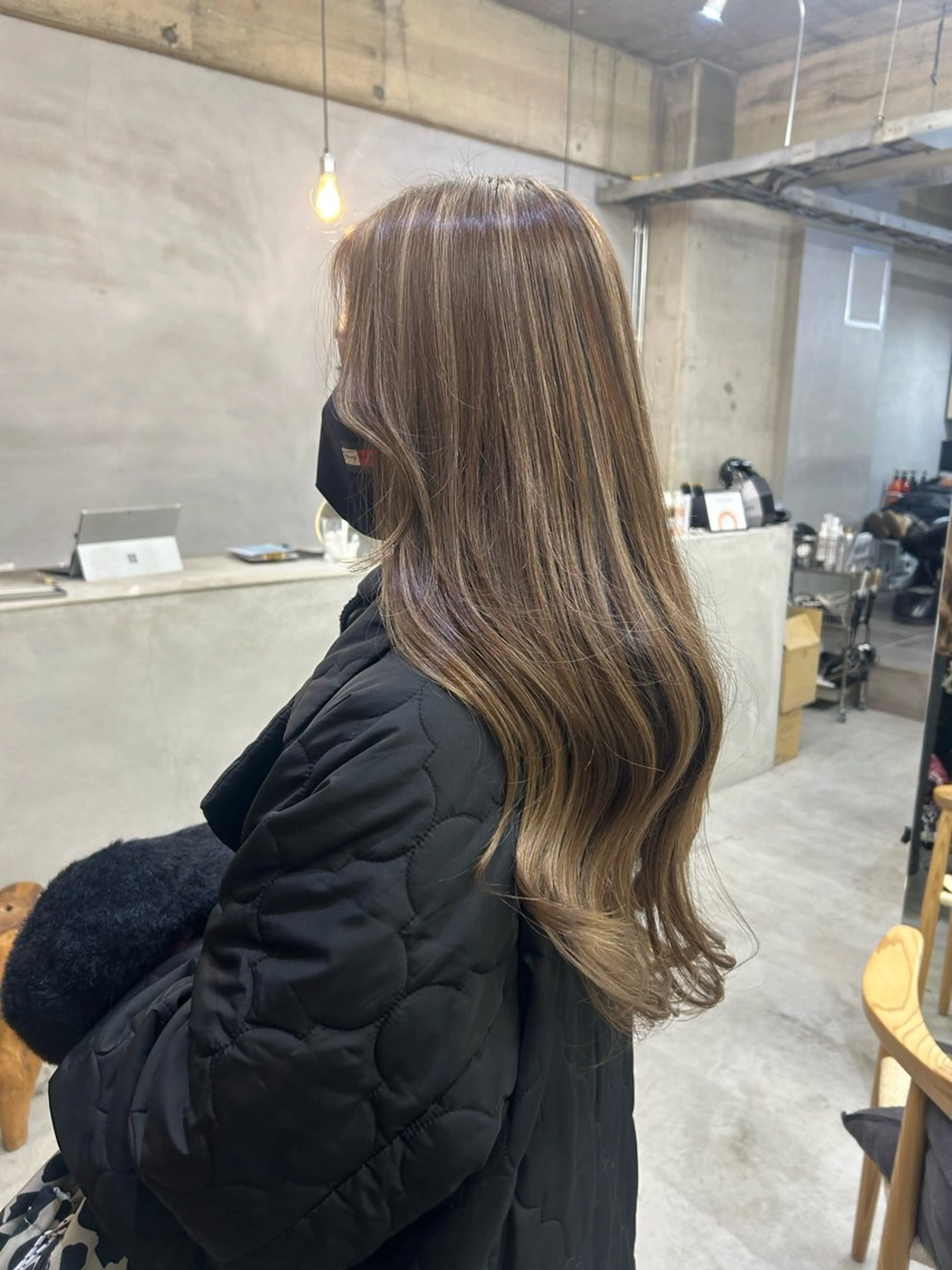 ロング muku所属・レディースカット モデル/ayunaのヘアスタイル