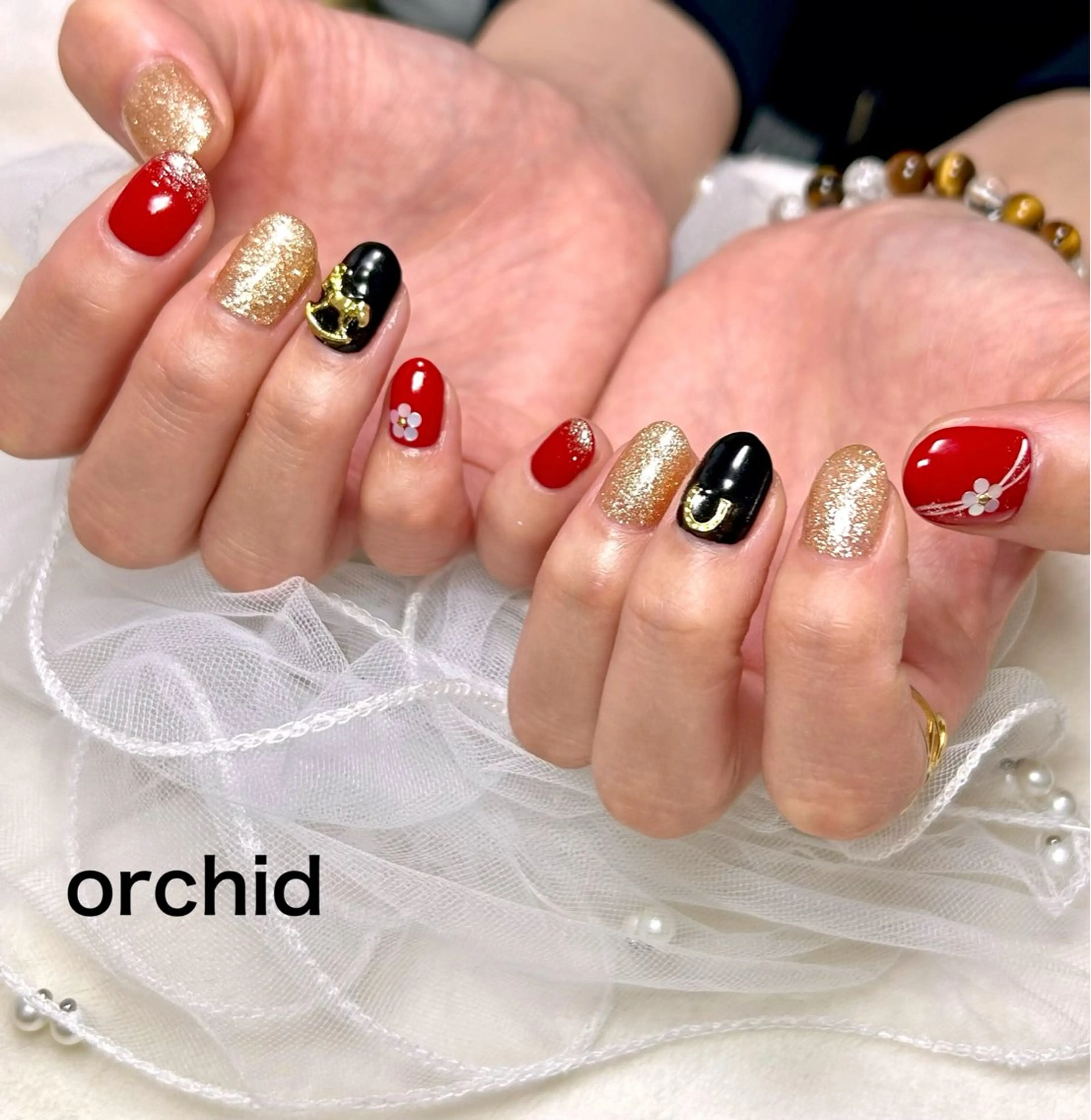 ネイル orchid ♡オーキッドのネイルデザイン