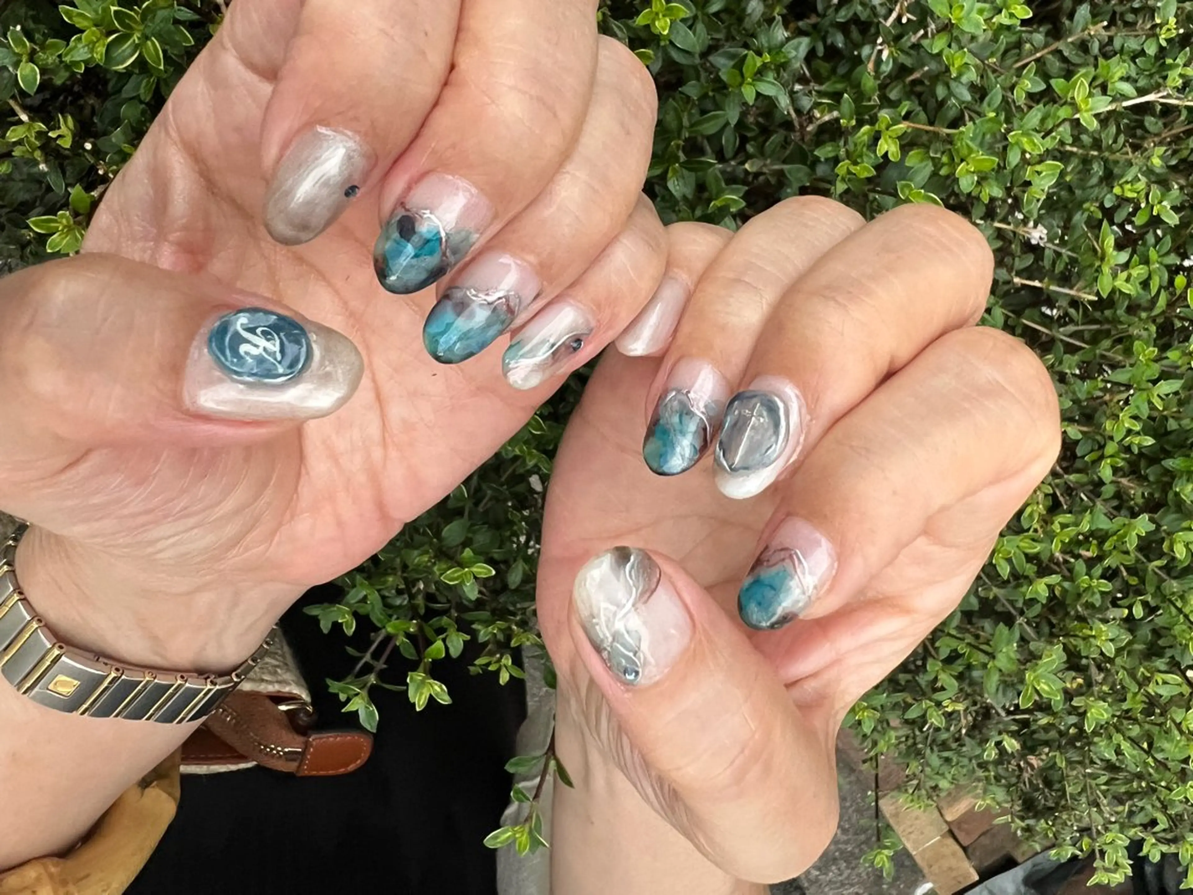 ネイル ハンドネイル & nudge nail所属・&nudgenail 本多のネイルデザイン