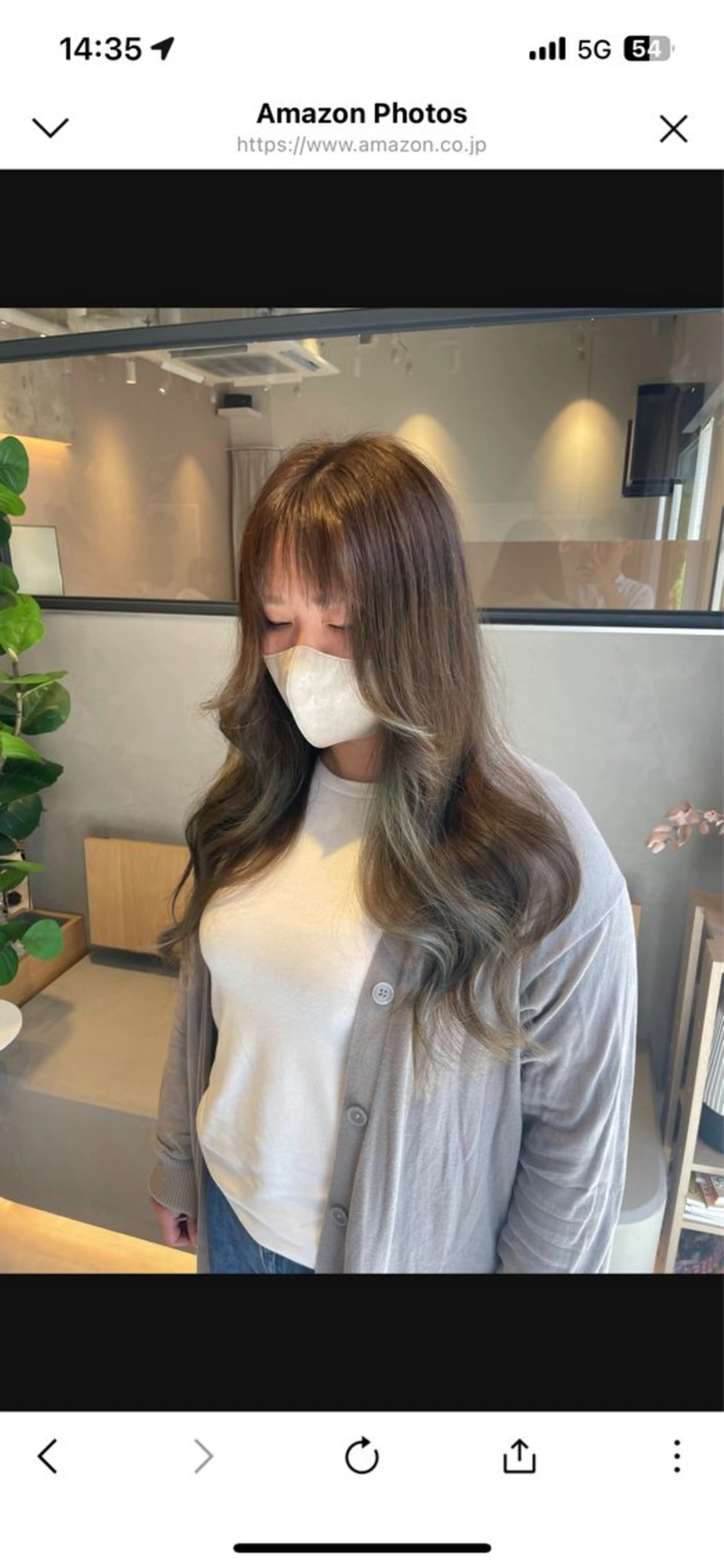 ロング カラー カット ヘアカラー トリートメント ✨艶髪職人艶カラー✨ 中本輝人のヘアスタイル