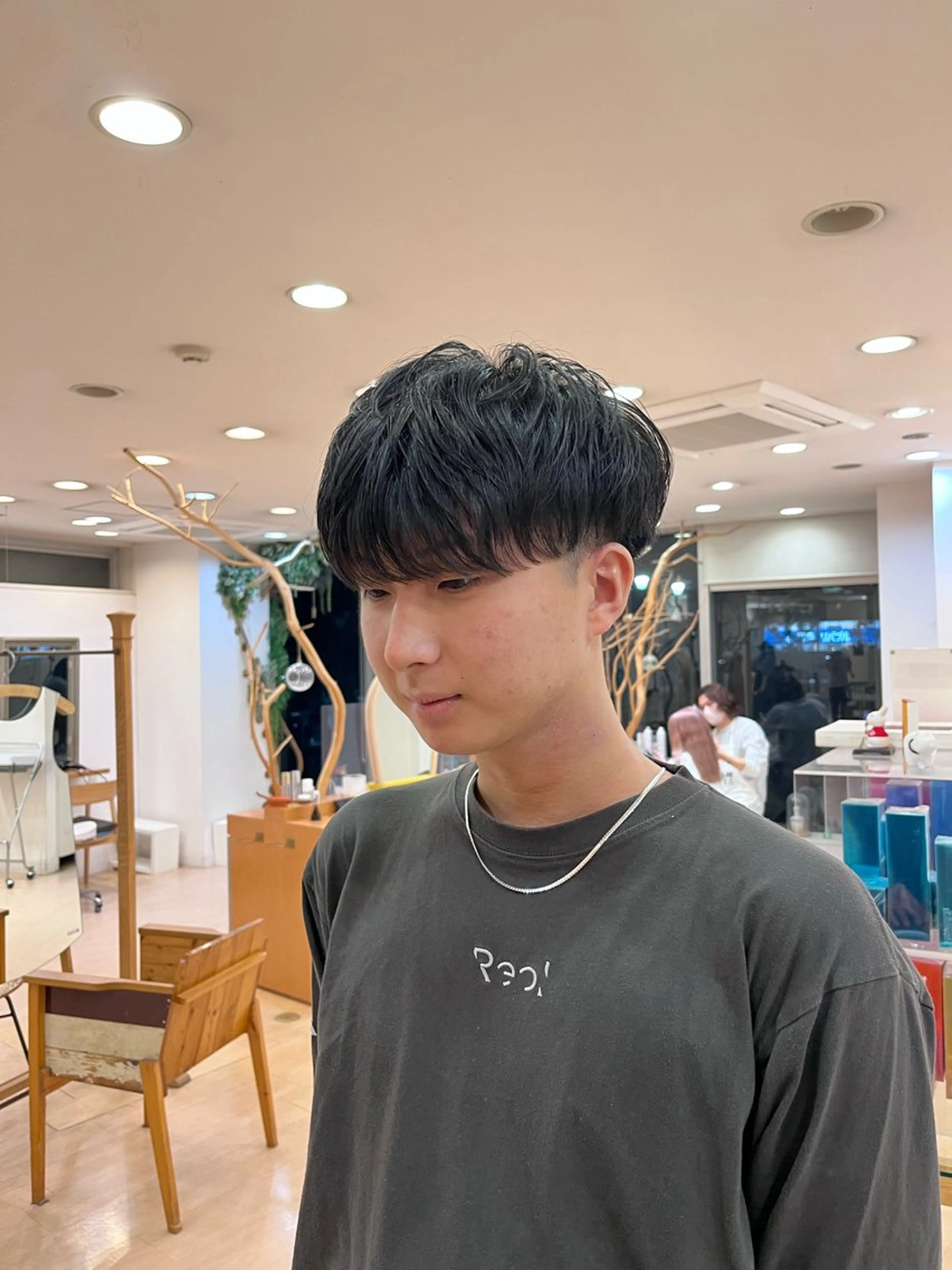 パーマ メンズ マッシュ メンズパーマ ニュアンスパーマ カット パーマ 💠つたふうか/ 韓国/メンズヘア💠のヘアスタイル