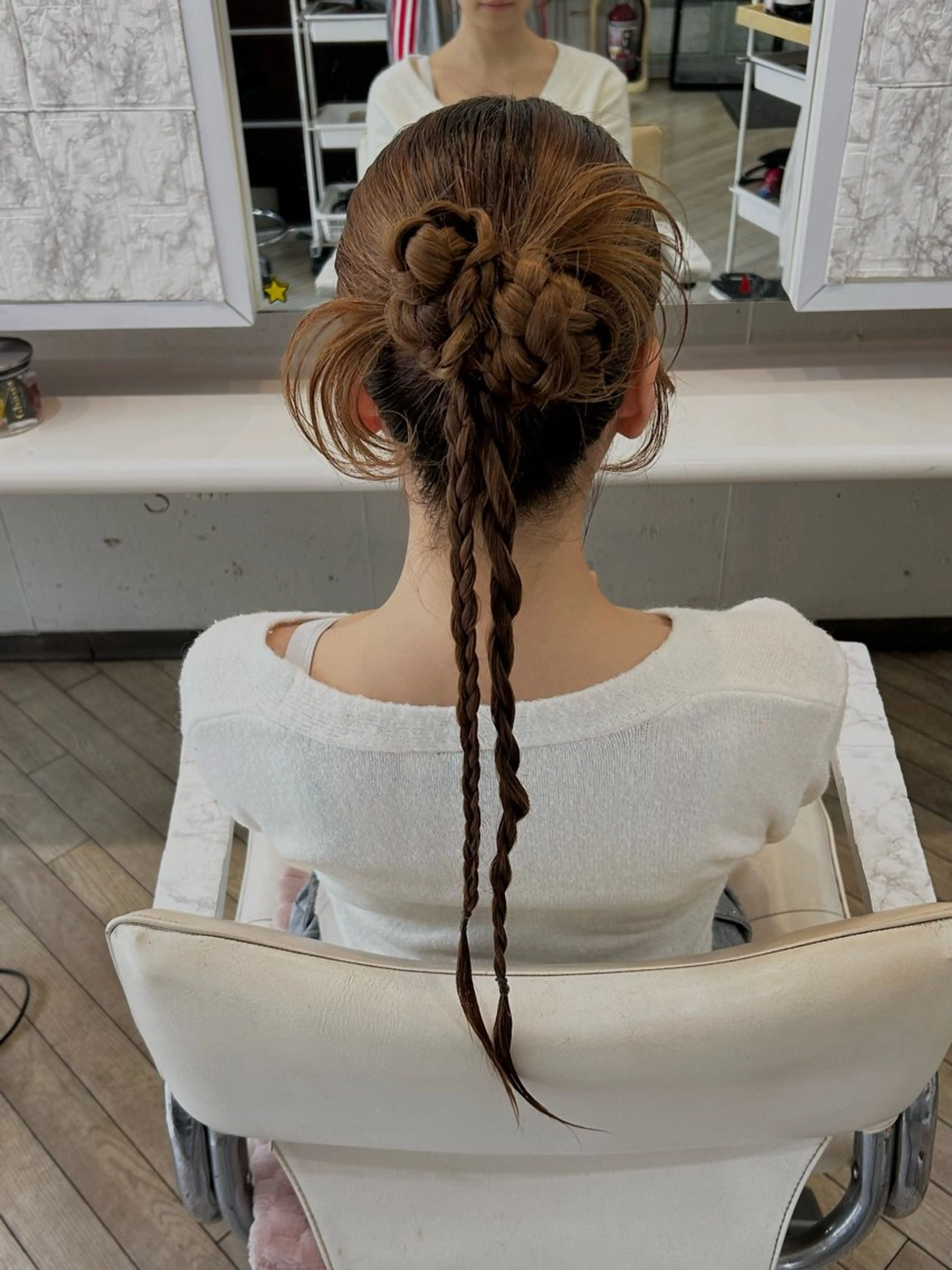 ロング ヘアアレンジ konomi⛓🩶 カラー/ヘアアレンジのヘアスタイル