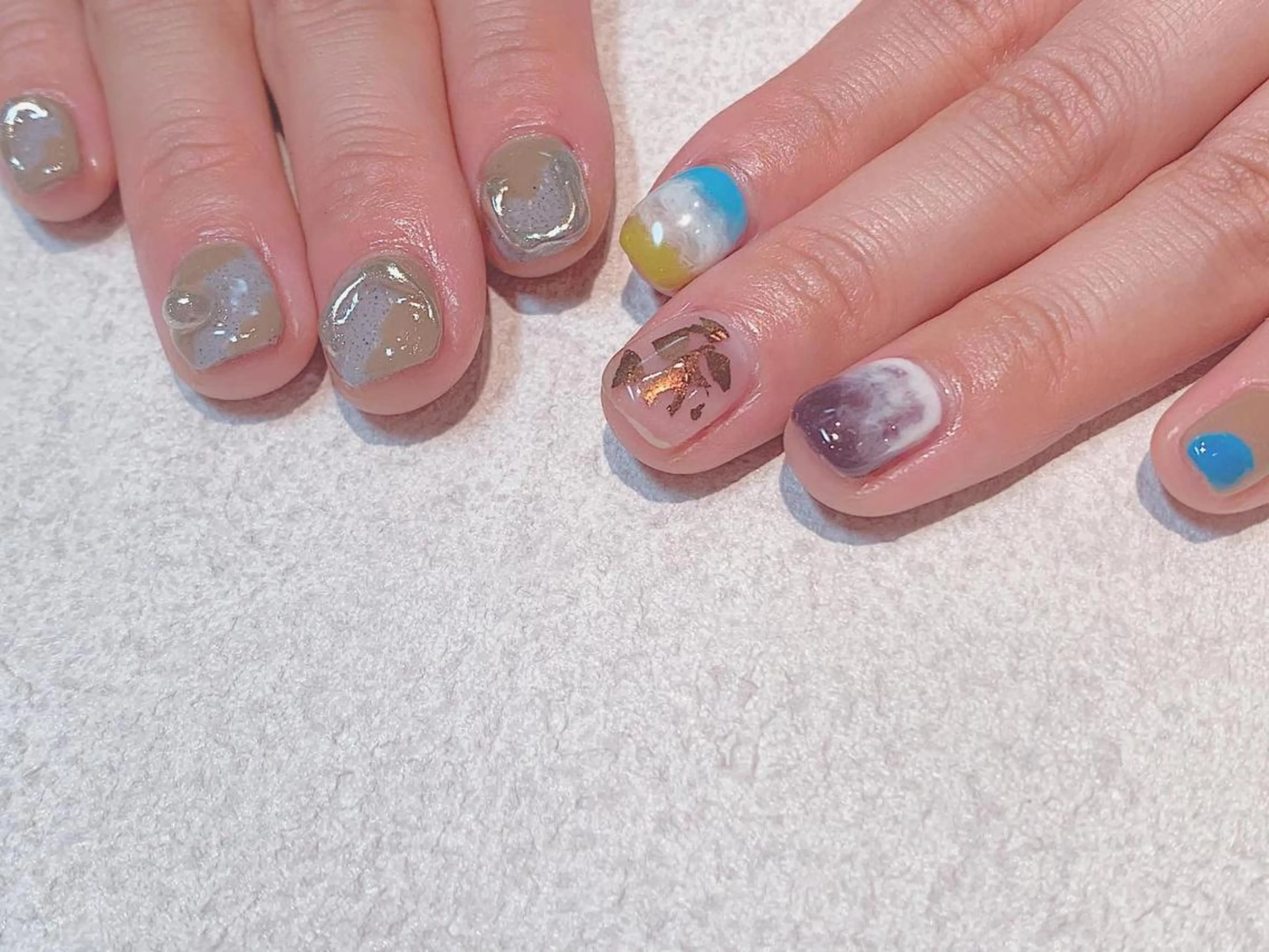 ネイル ハンドネイル LUKE所属・もとまつ さちこのネイルデザイン