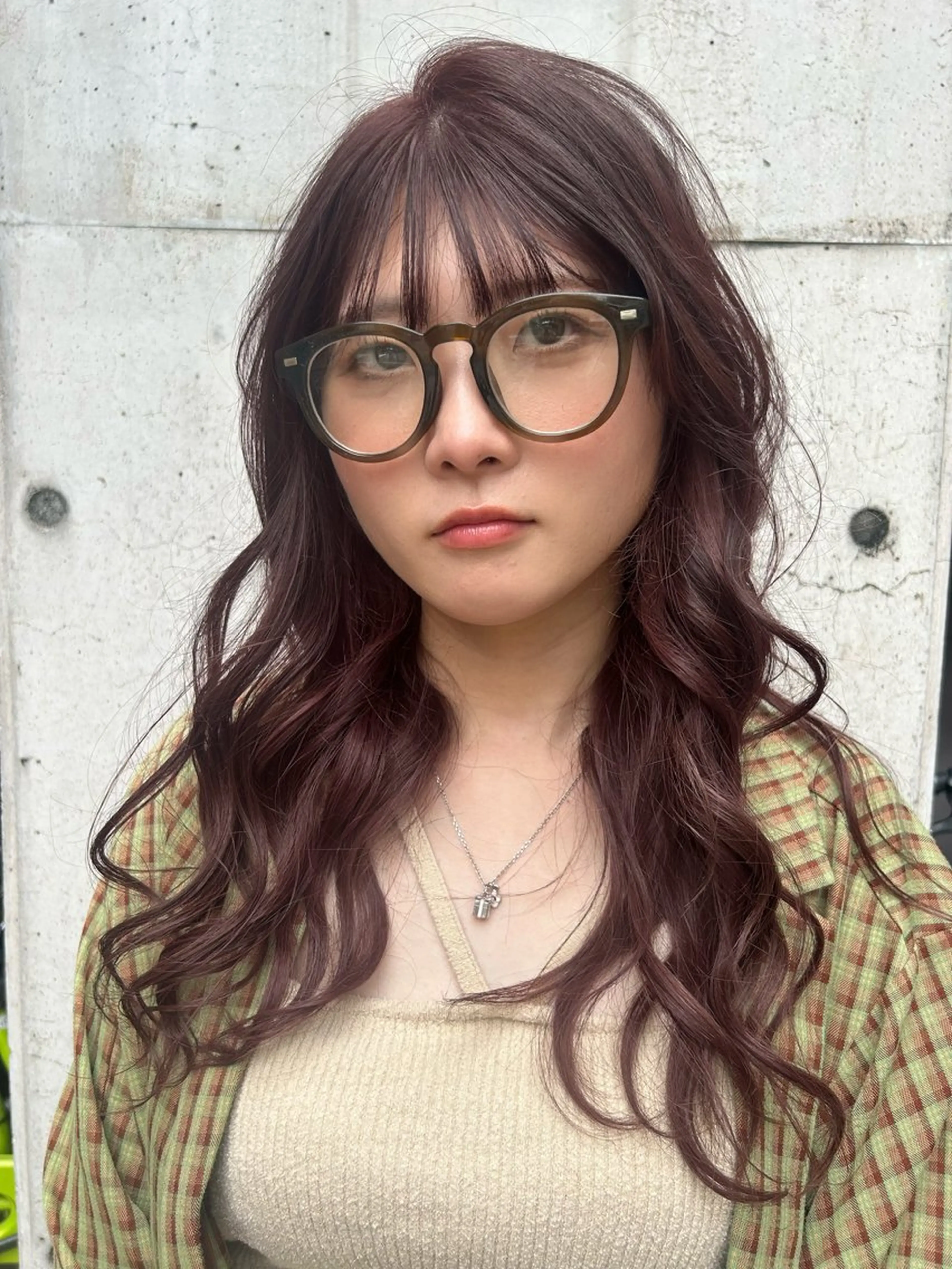 ロング カラー ブラウンカラー ピンクカラー [lani ] konatsuのヘアスタイル