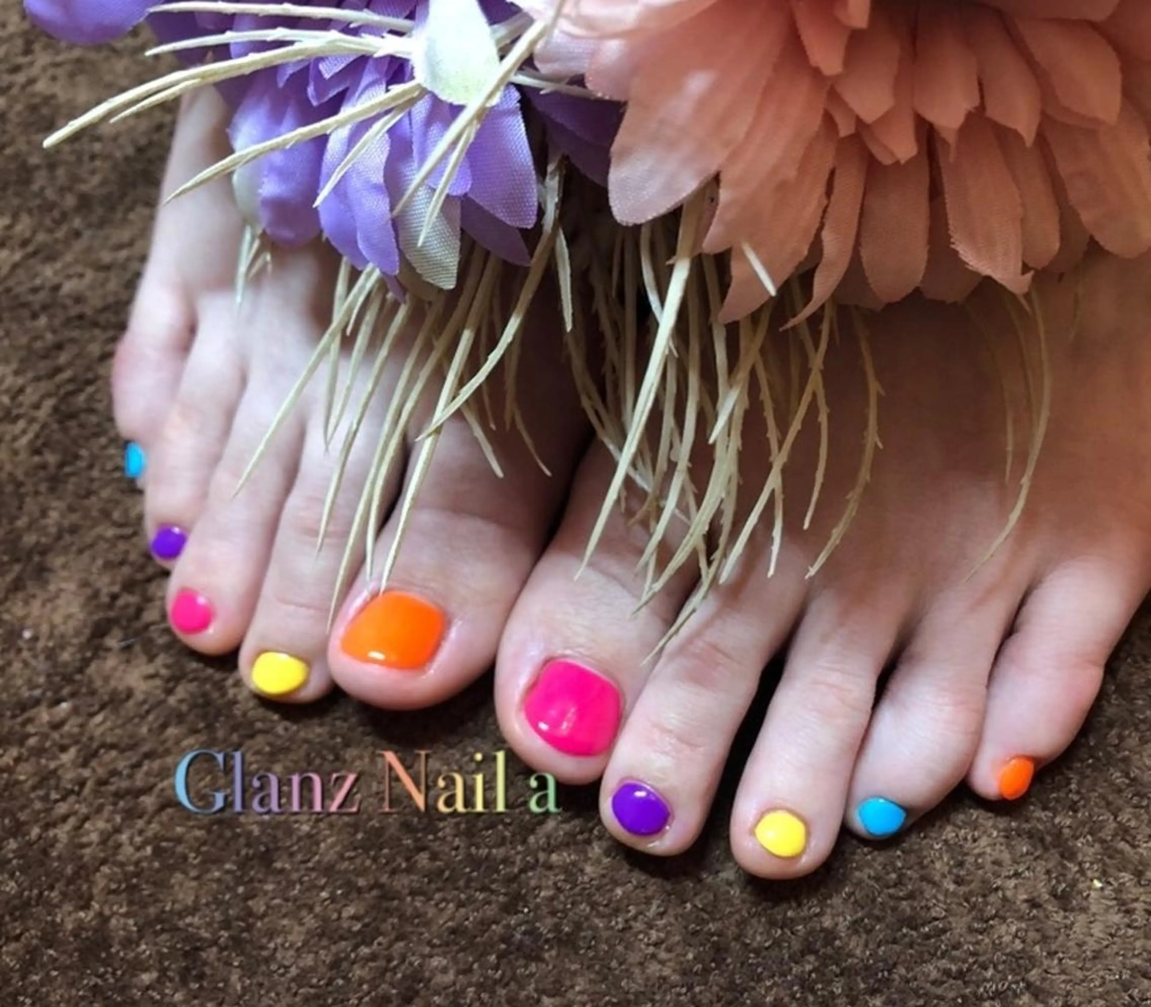 ネイル フットネイル Glanz  Nail aのネイルデザイン