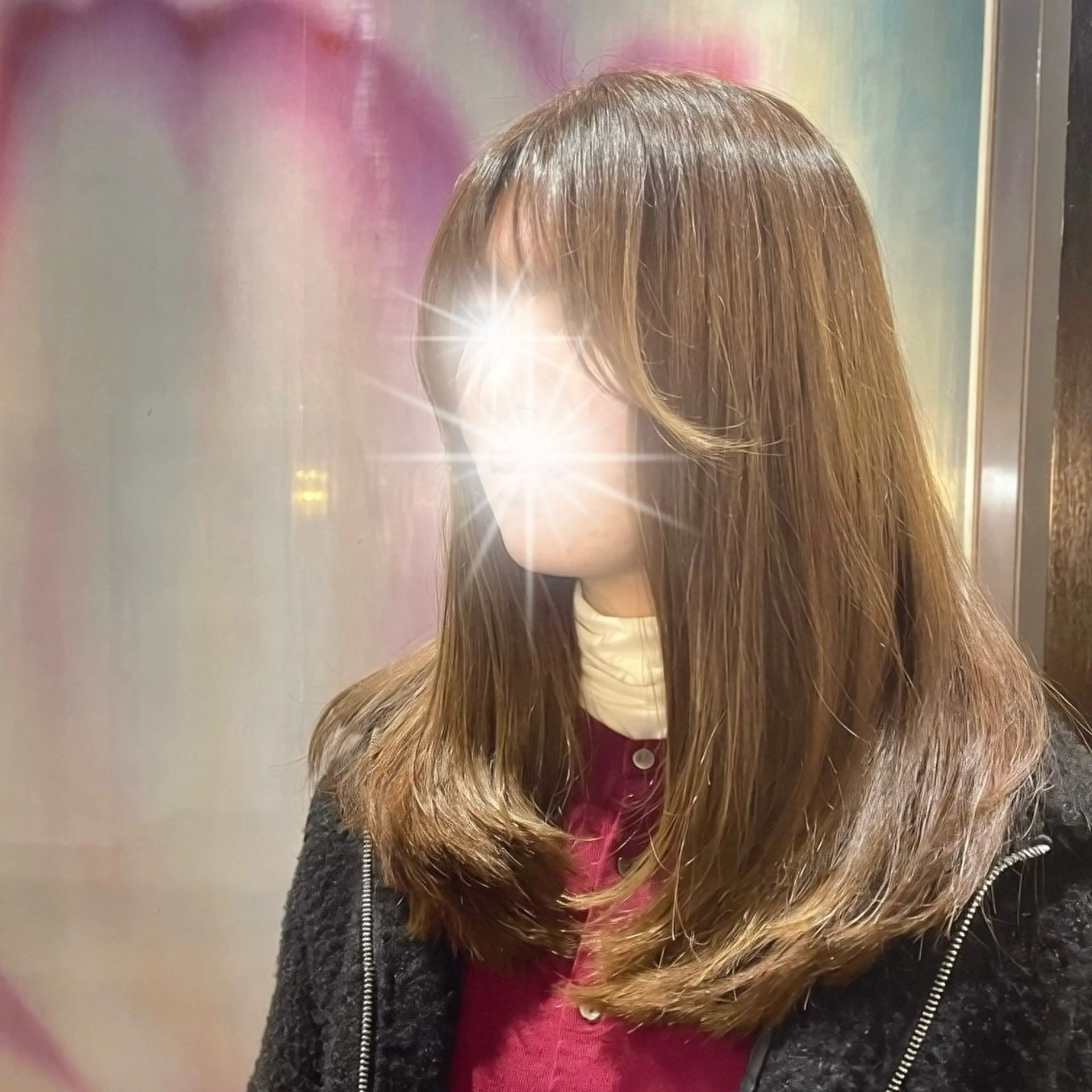 ロング レイヤーカット ローレイヤー カット サロンドボーテレイ所属・タナカ Tanakaのヘアスタイル