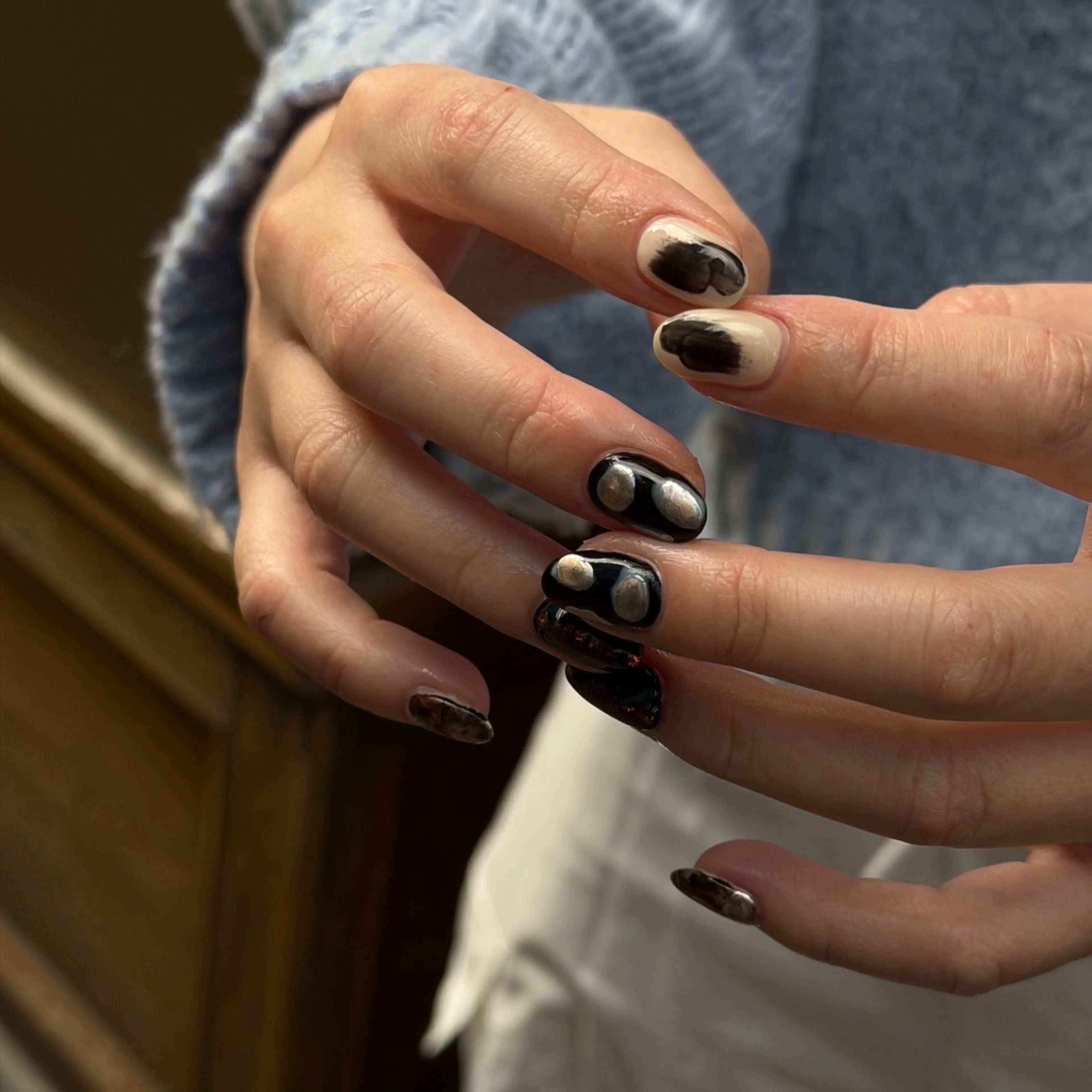 ◽️ネイルスクールにてデザインネイル【オフなし】    《1/16(金)11:15限定》⚠️必ず注意事項をご一読下さいの写真