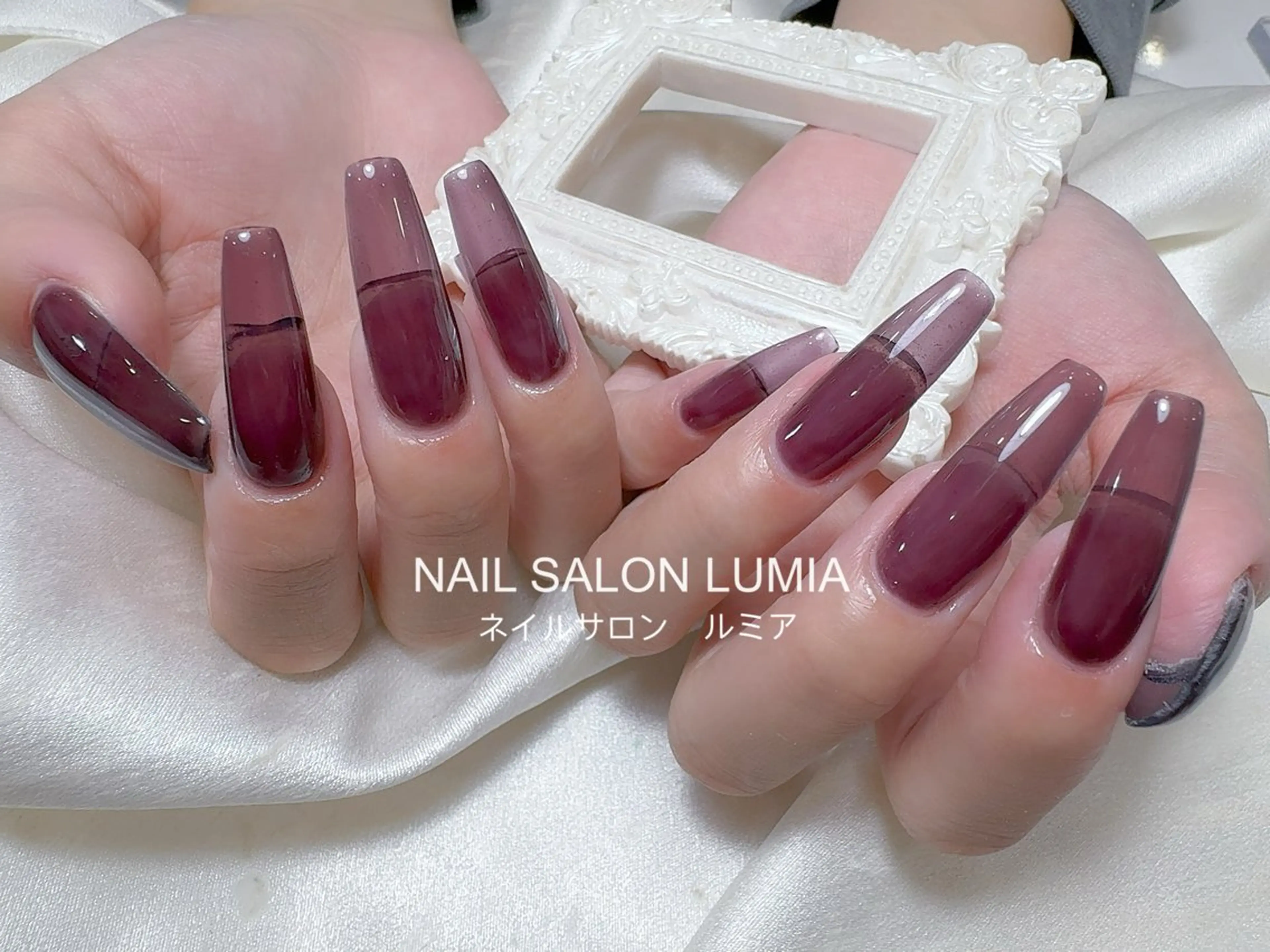 ネイル ハンドネイル ネイルサロン ルミア Lumia 店長のネイルデザイン