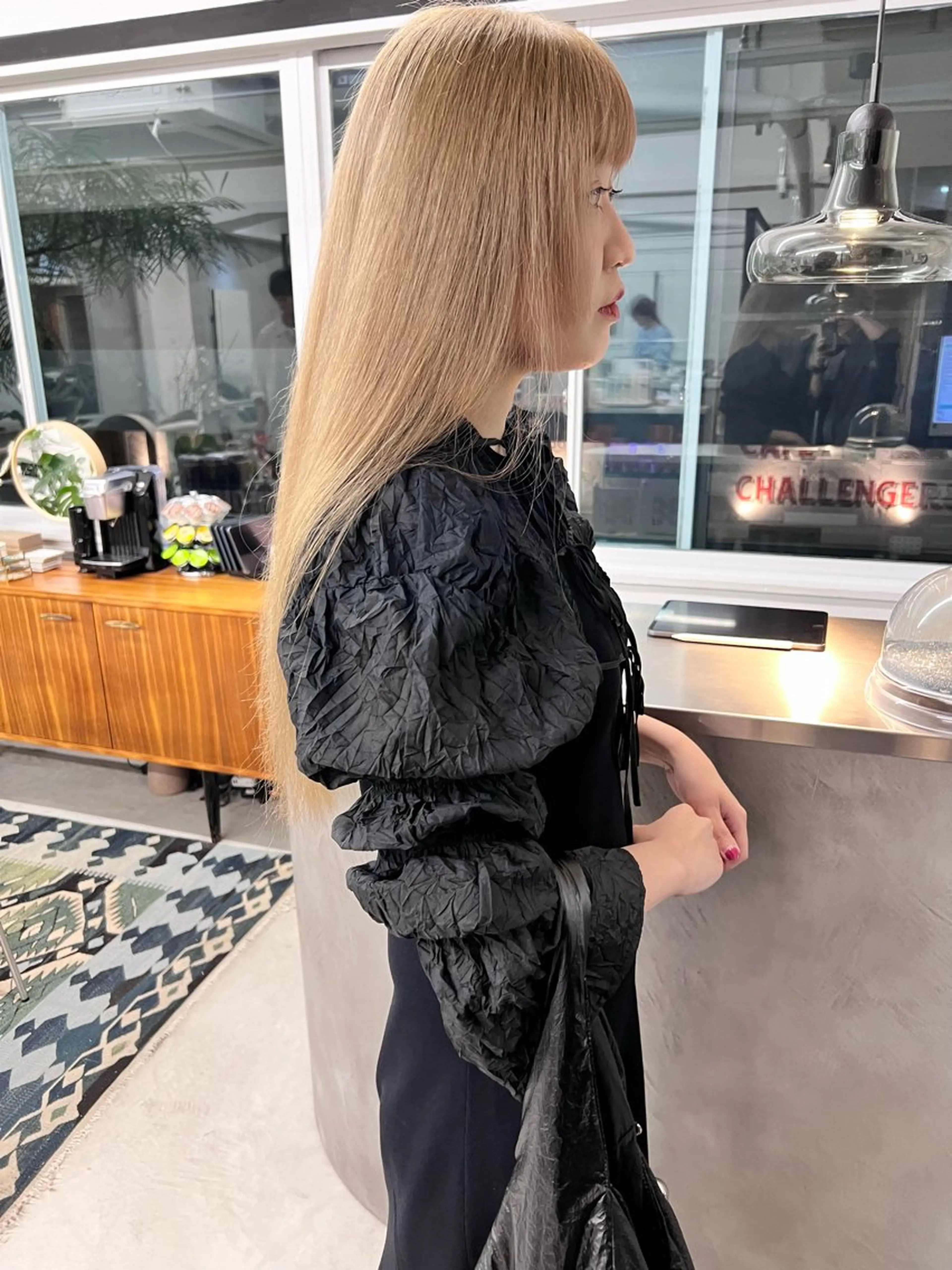 ロング カラー ヘアカラー トリートメント 樫原裕二 /柔らかいカラーのヘアスタイル