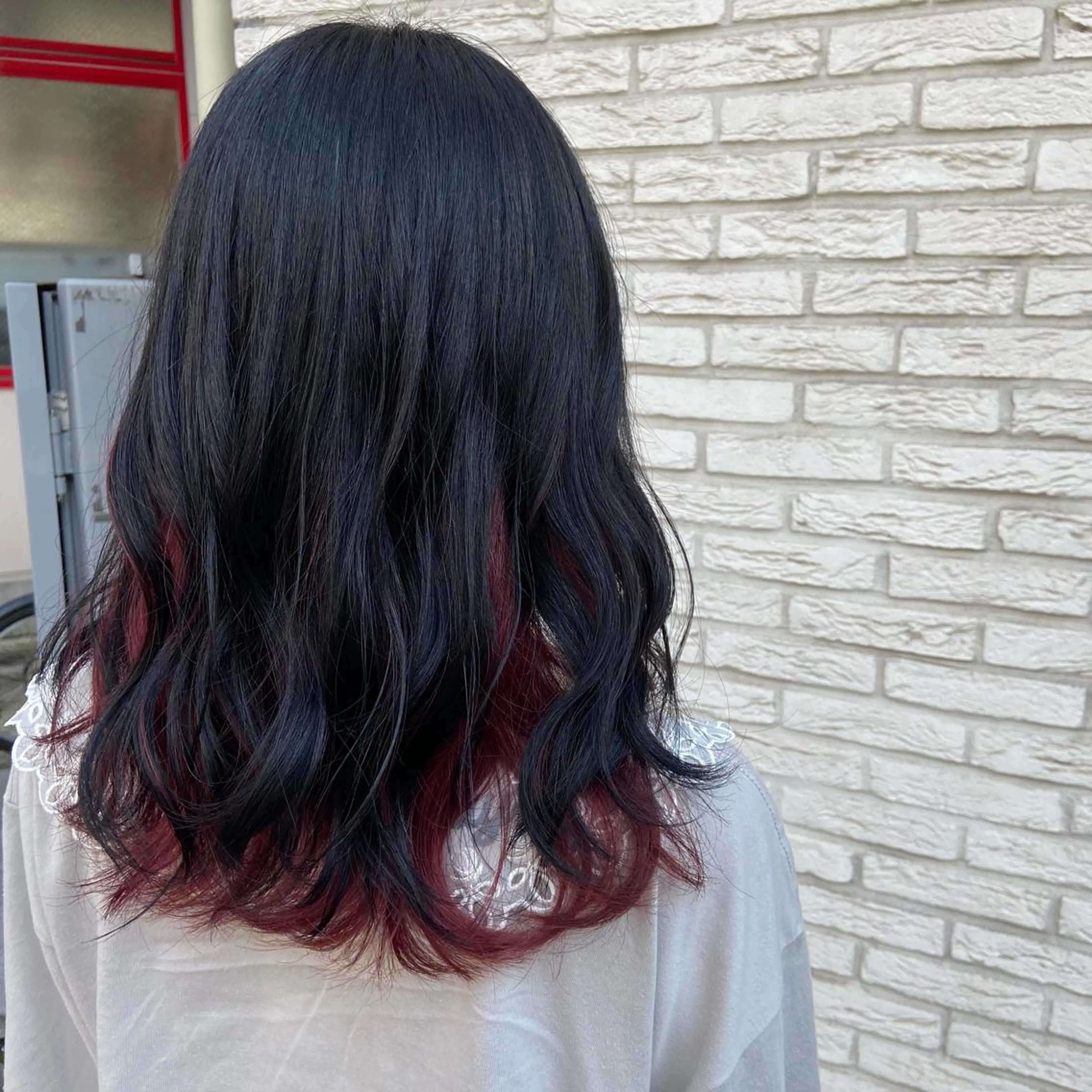 セミロング カラー 全店No.1🏆✨ 💐深江裕稀💐のヘアスタイル