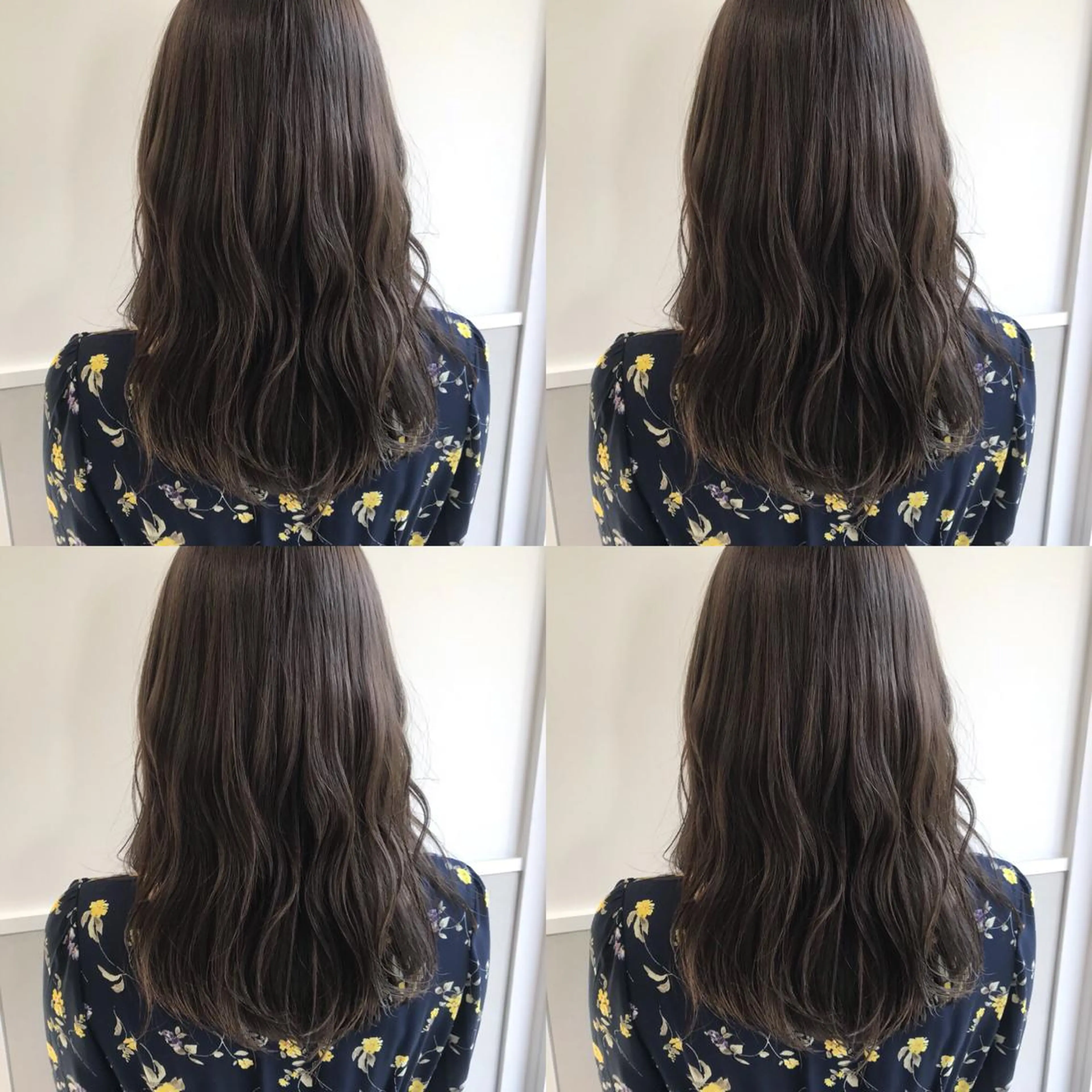 ミディアム カラー カット ヘアカラー SALOWIN所属・小栗 麻衣のヘアスタイル