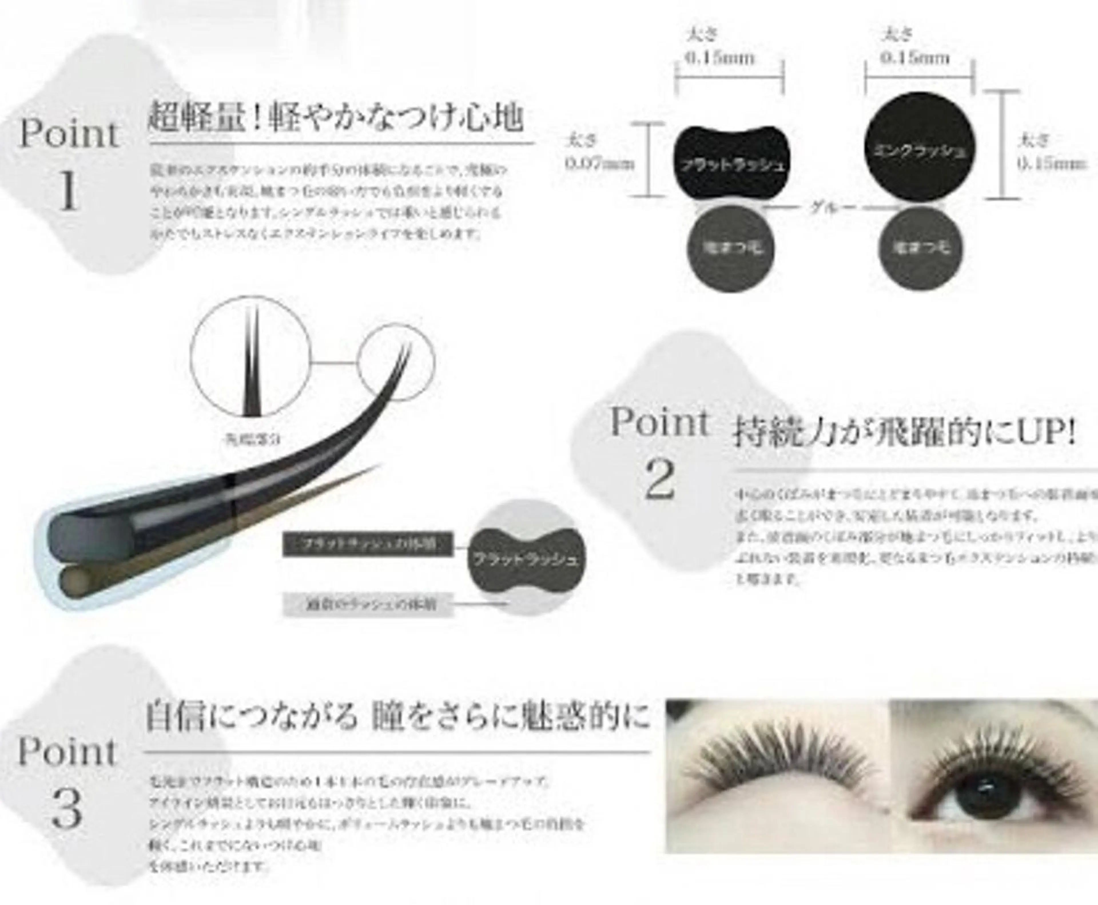 マツエク・マツパ マツエク salon ｕｌｕのマツエク・マツパデザイン