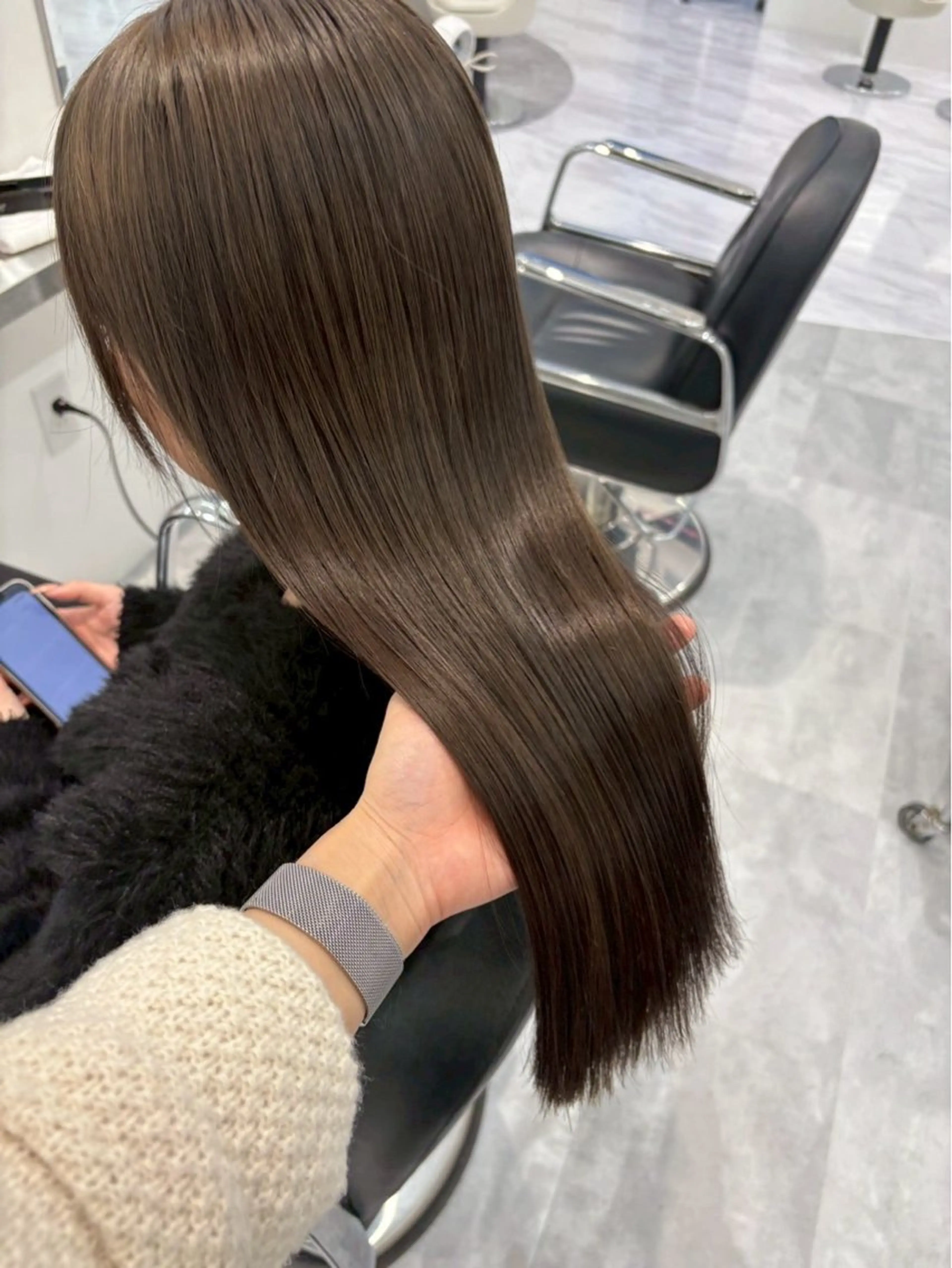 ロング カラー ヘアカラー parvemix平野 真央🎀💞のヘアスタイル