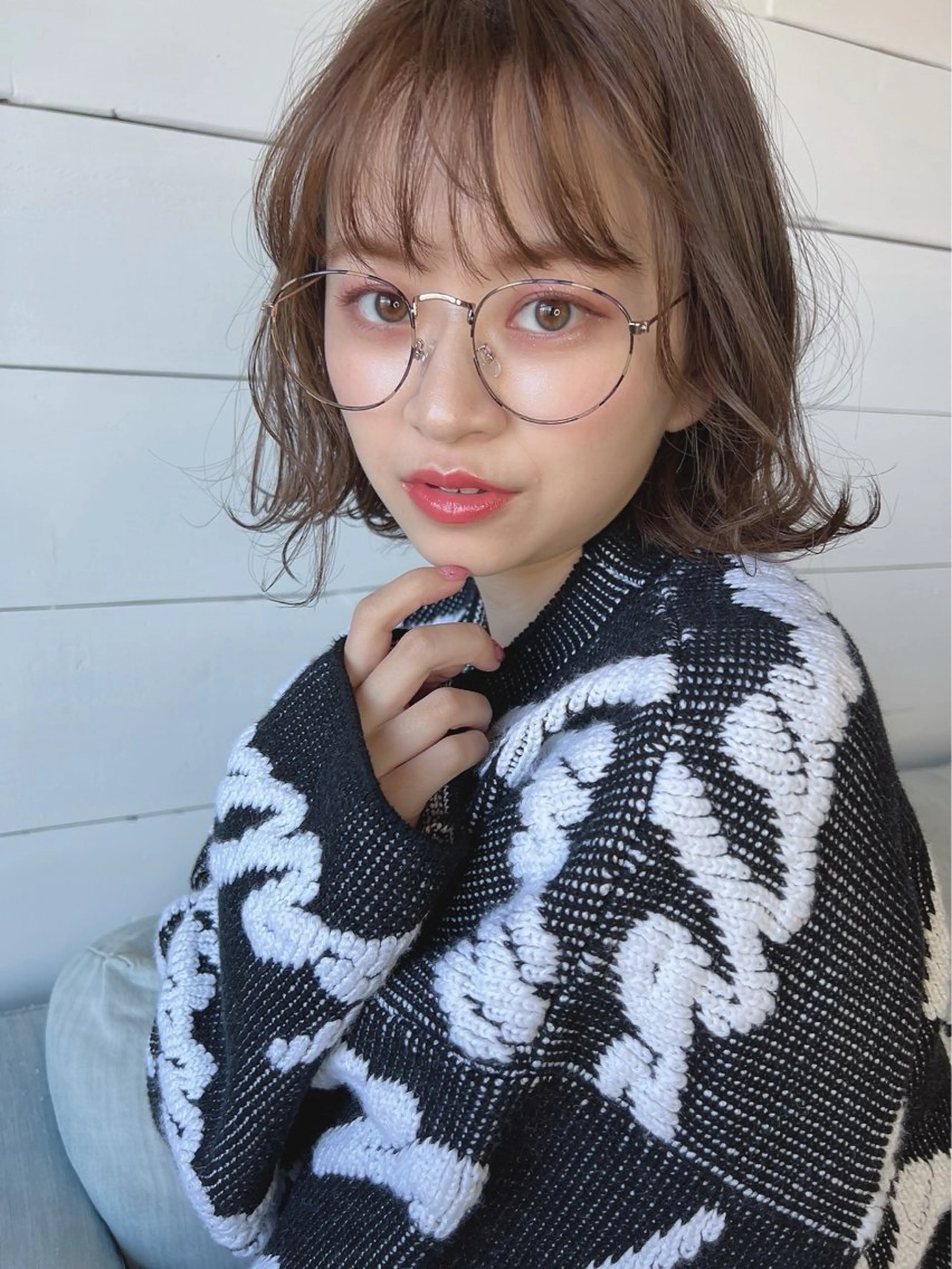 ミディアム 髪質改善/ボブ/韓国 レイヤー💫あらいのヘアスタイル