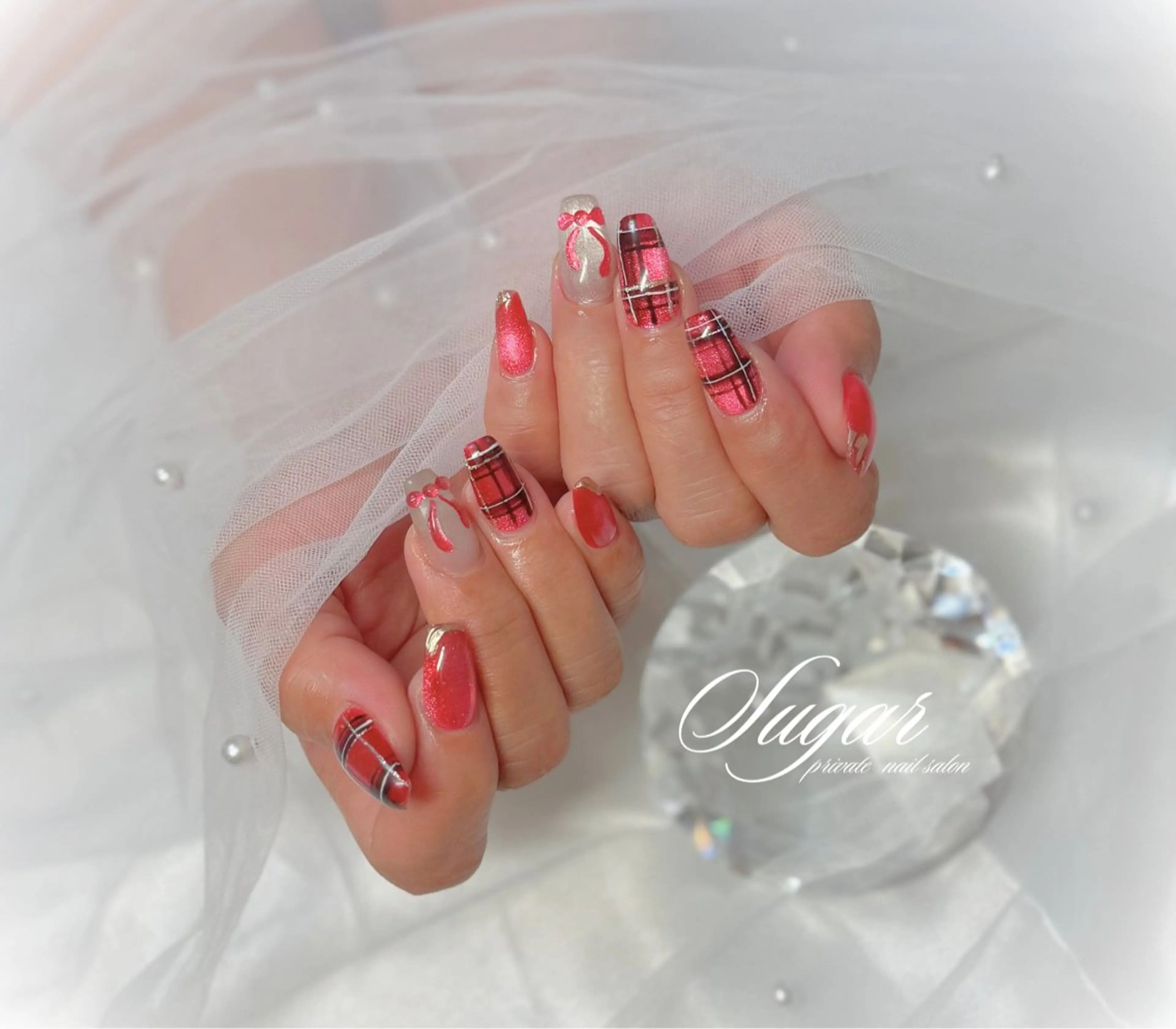 ネイル 持ち込み ハンドネイル Nail salon Sugarのネイルデザイン