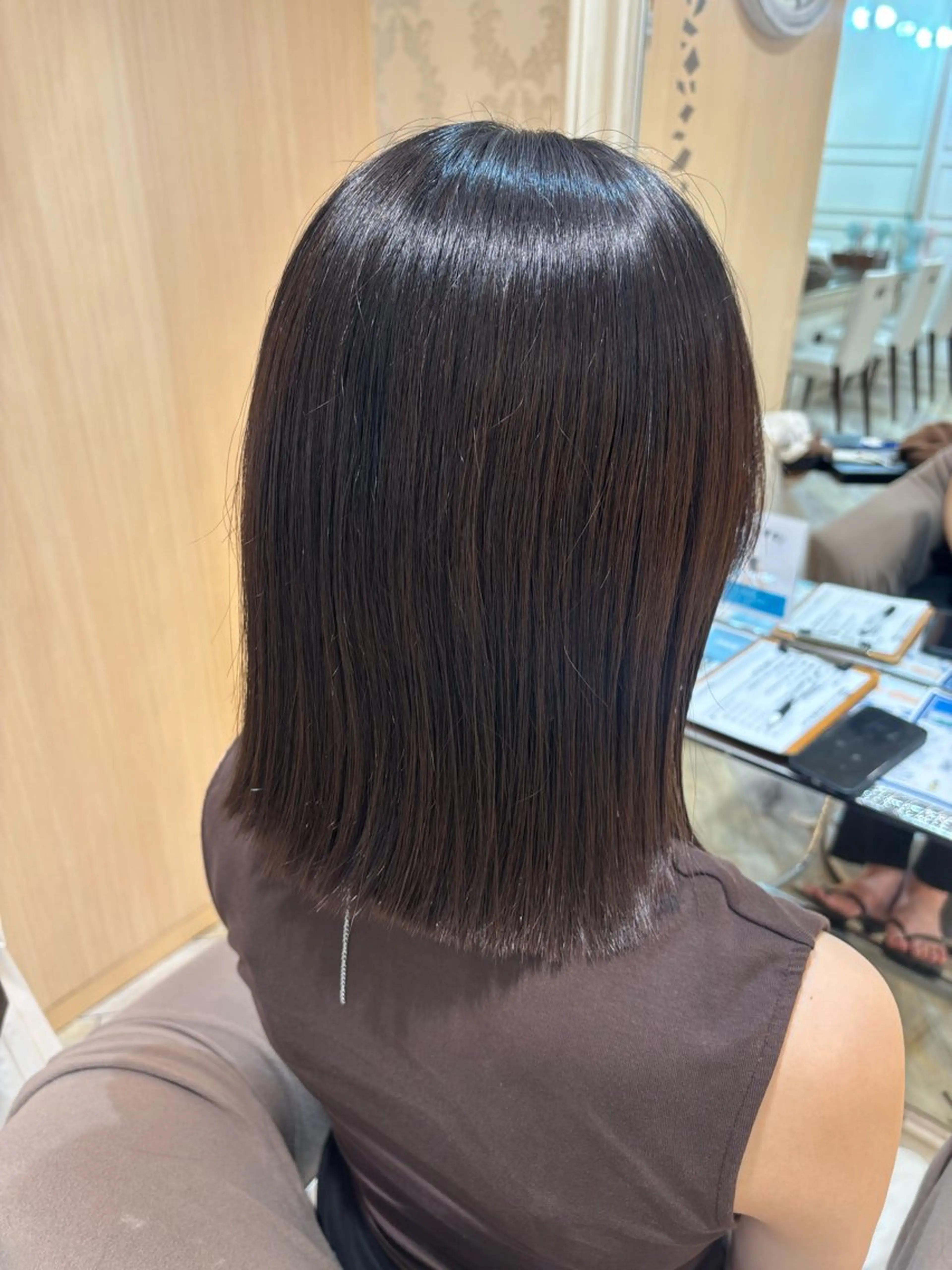 ミディアム メンズ/パーマ/ ウルフ/伊武紀のヘアスタイル