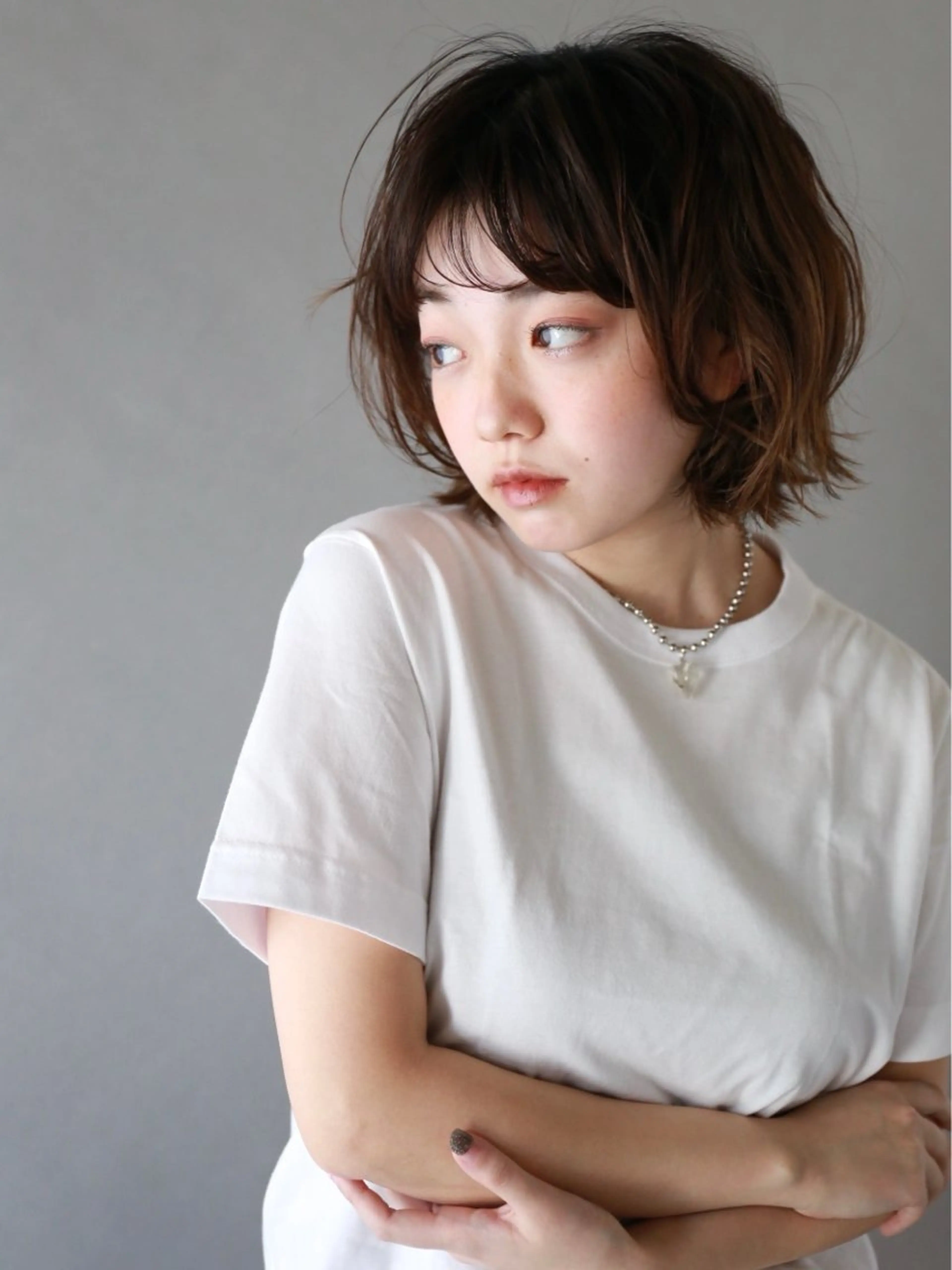 ショート 坂田 愛彩萌のヘアスタイル