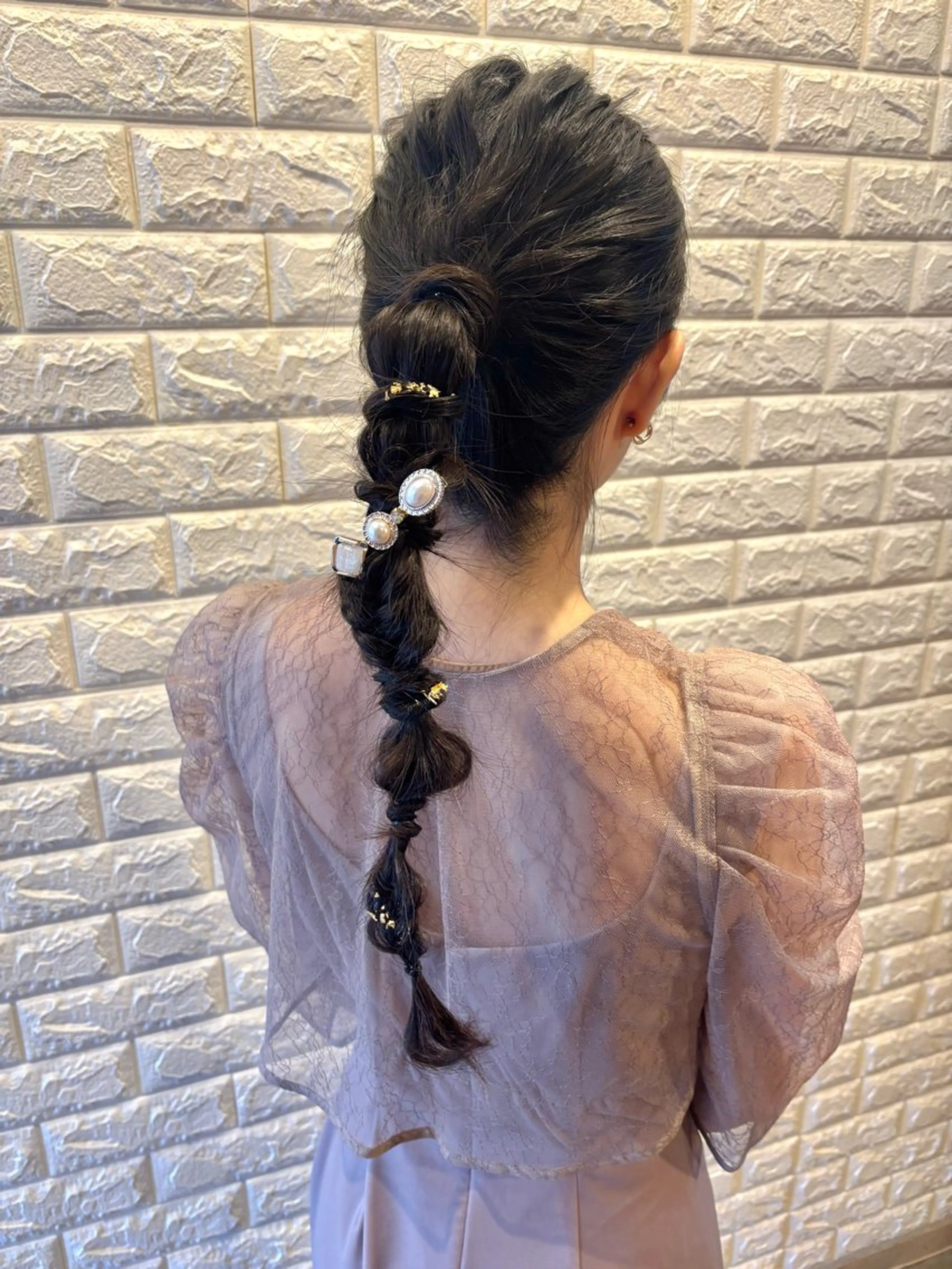 ロング ヘアアレンジ Ailes hair /菊地穂果のヘアスタイル