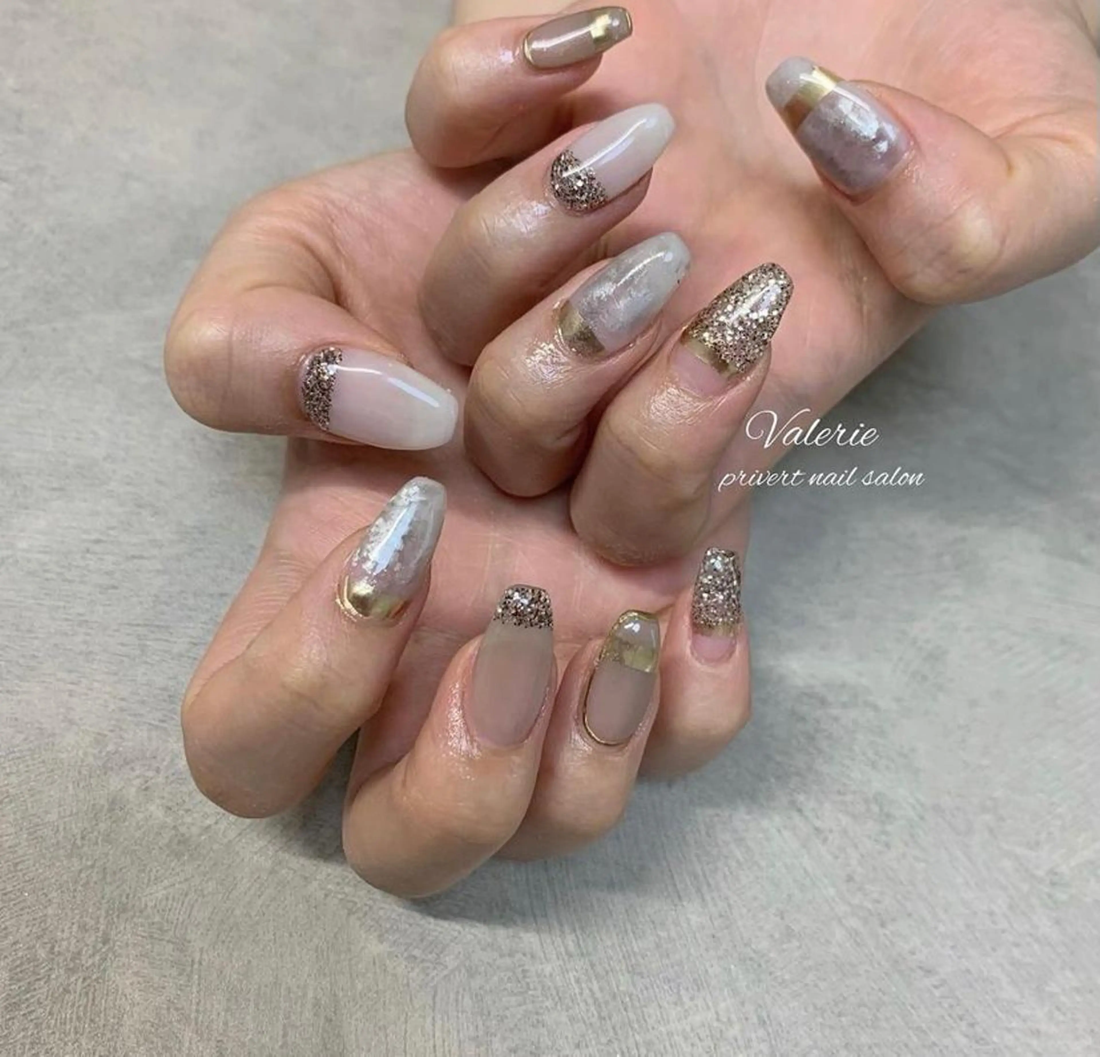 ネイル private nailsalon valerie所属・valerie /  miyuのネイルデザイン