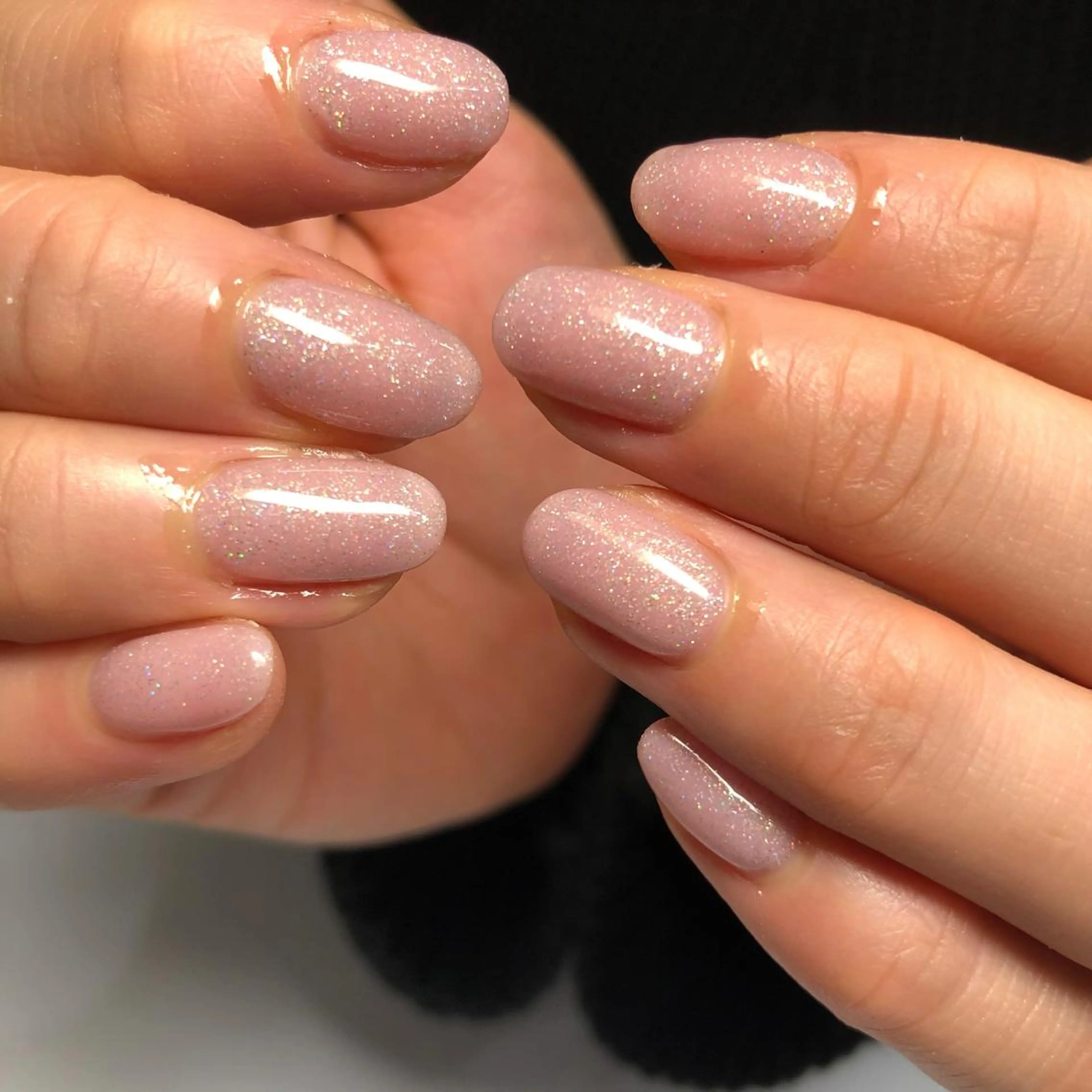 ネイル キラキラネイル ワンカラーネイル Serenity by Mari所属・Shinozaki mariのネイルデザイン