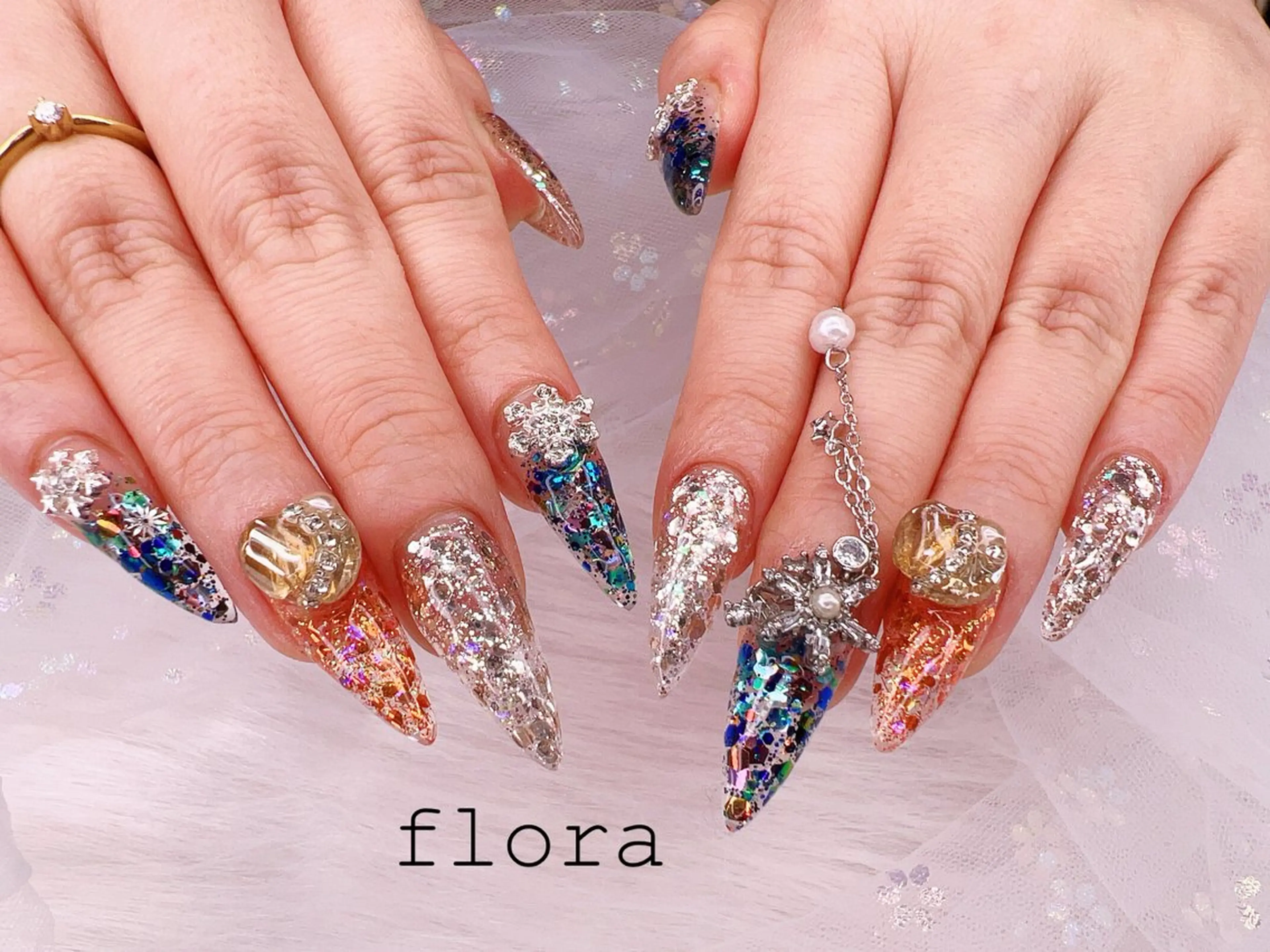ネイル flora nailのネイルデザイン