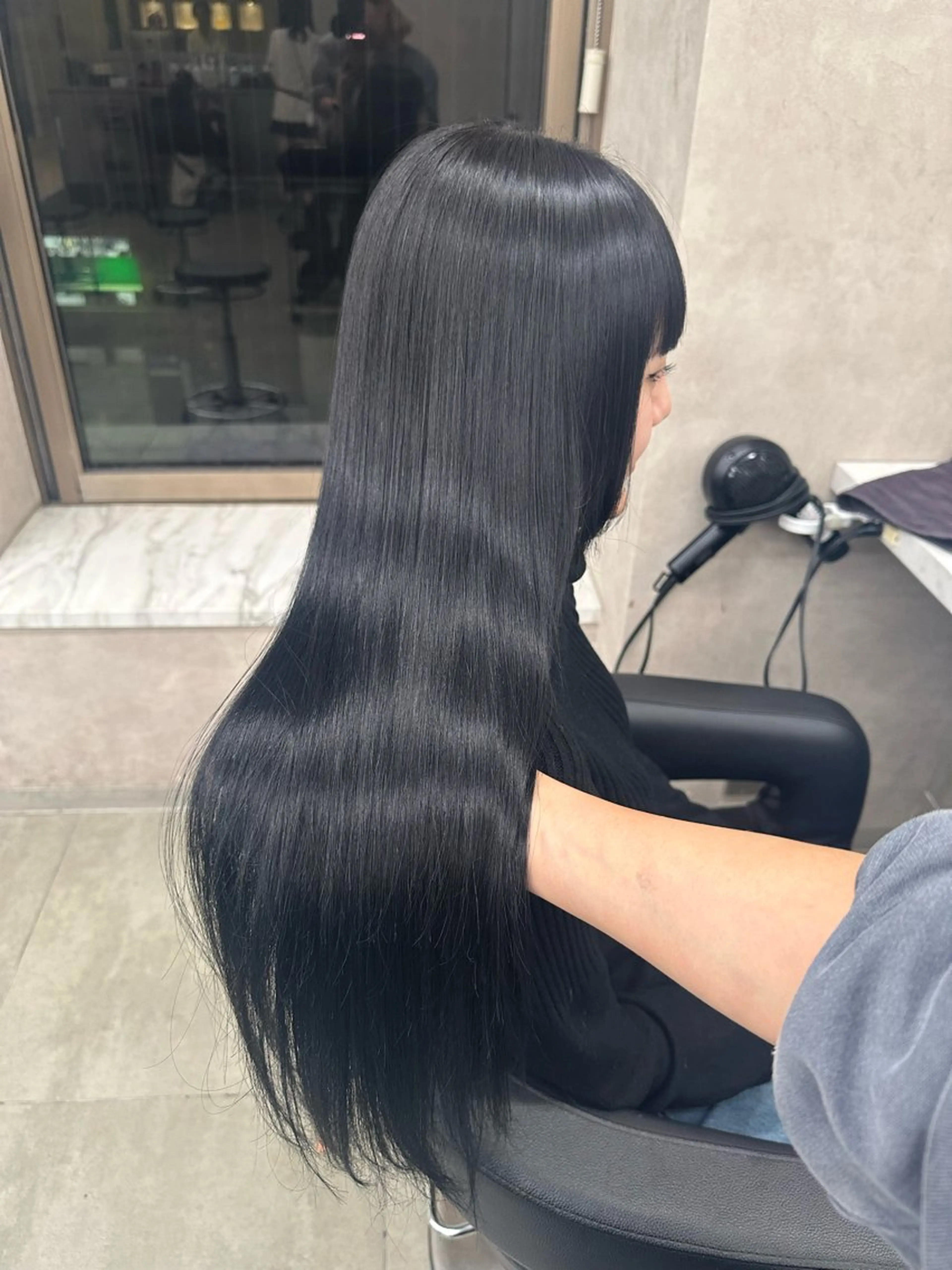 【🫧minimo限定🫧】🪞ブリーチなしWカラーor ブリーチカラー＋🪞髪質改善トリートメント🪞の写真