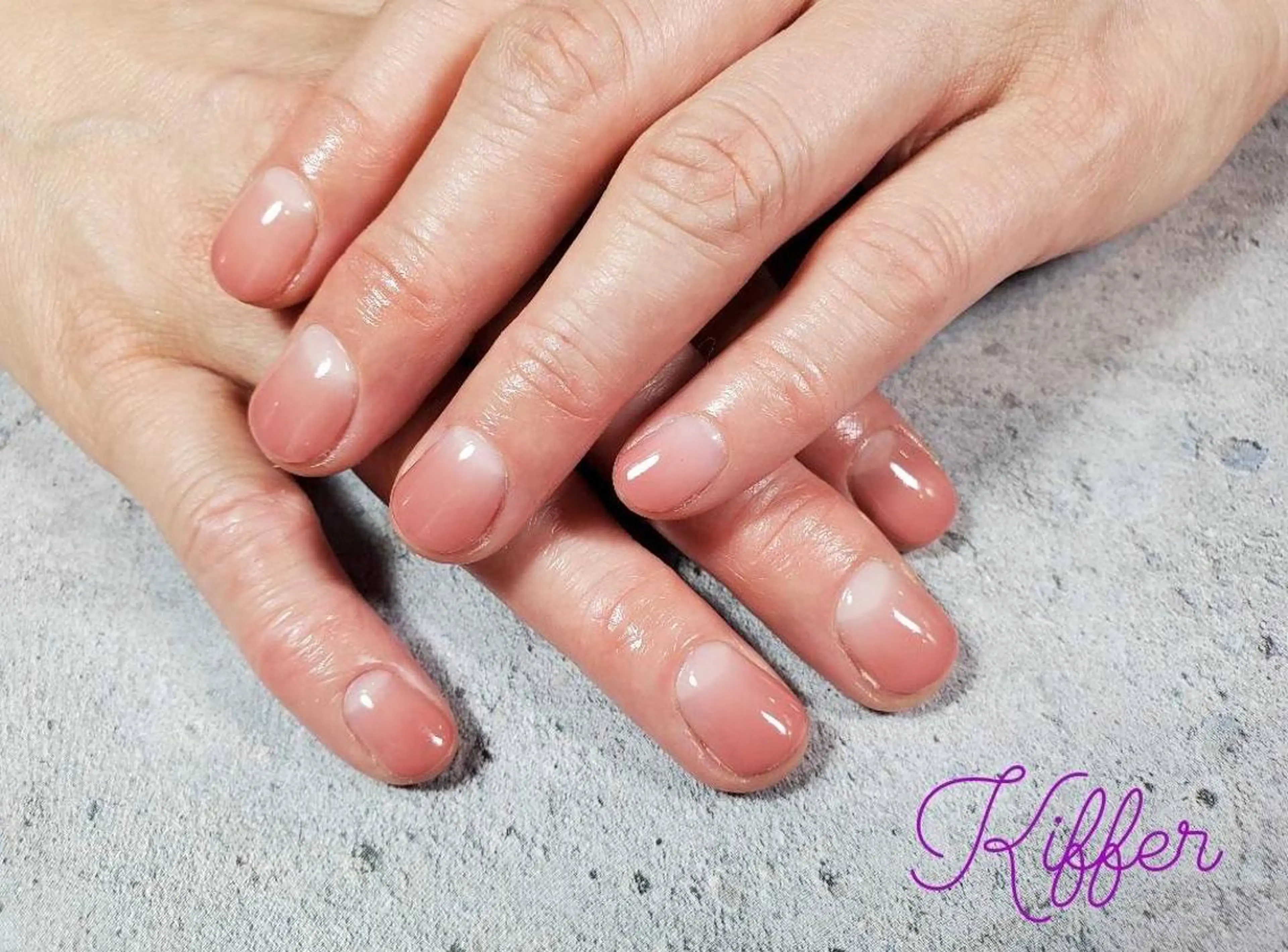 【グラデーション】+ジェルオフ　オフなしの方も予約可の写真