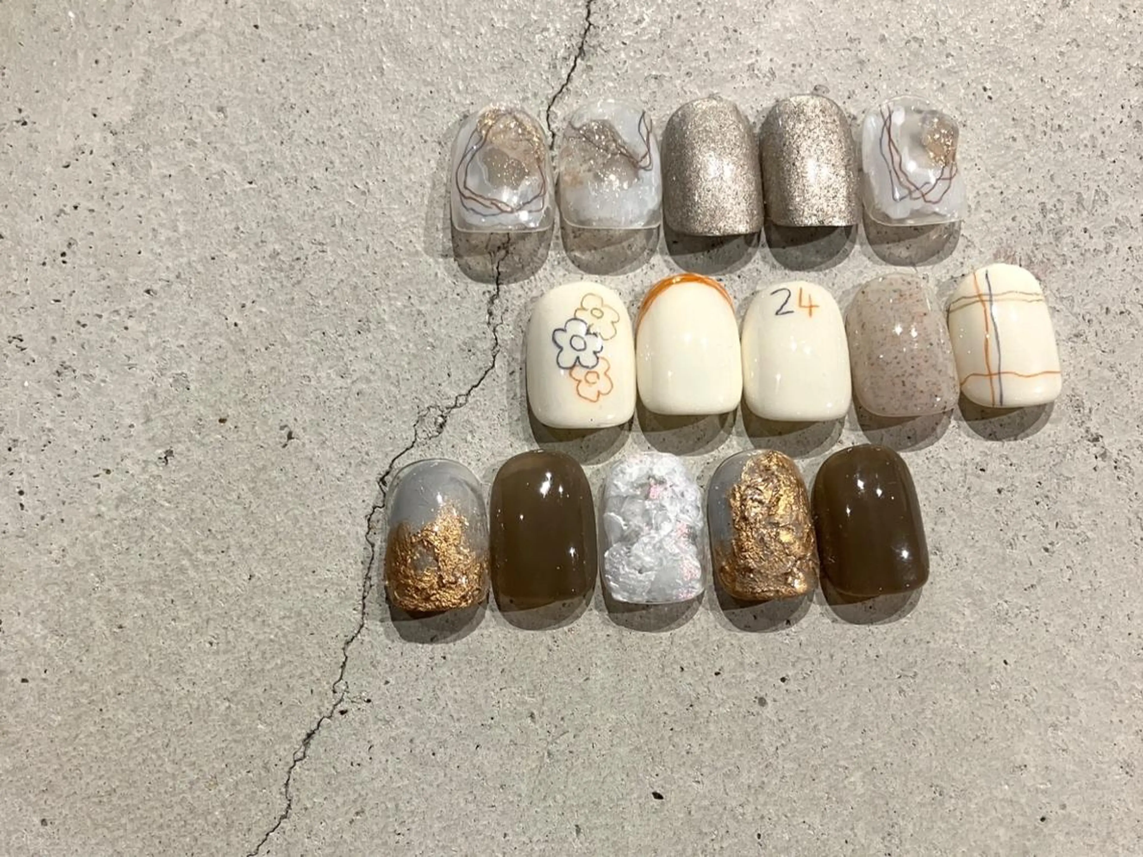 ネイル favori 金山 前田のネイルデザイン