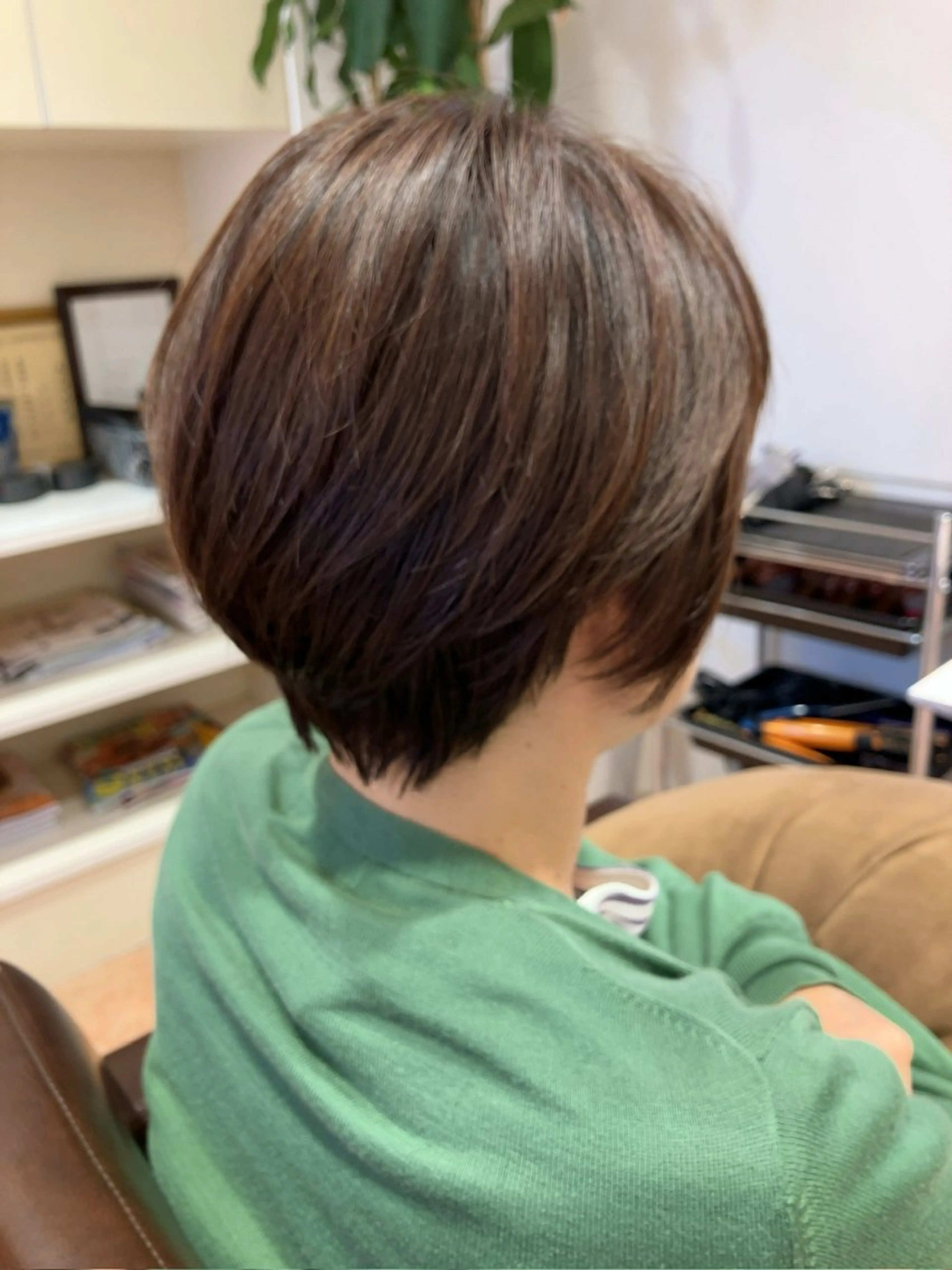 ショート カット ヘアカラー トリートメント ふるた/四日市/ 大人女性/ショートのヘアスタイル