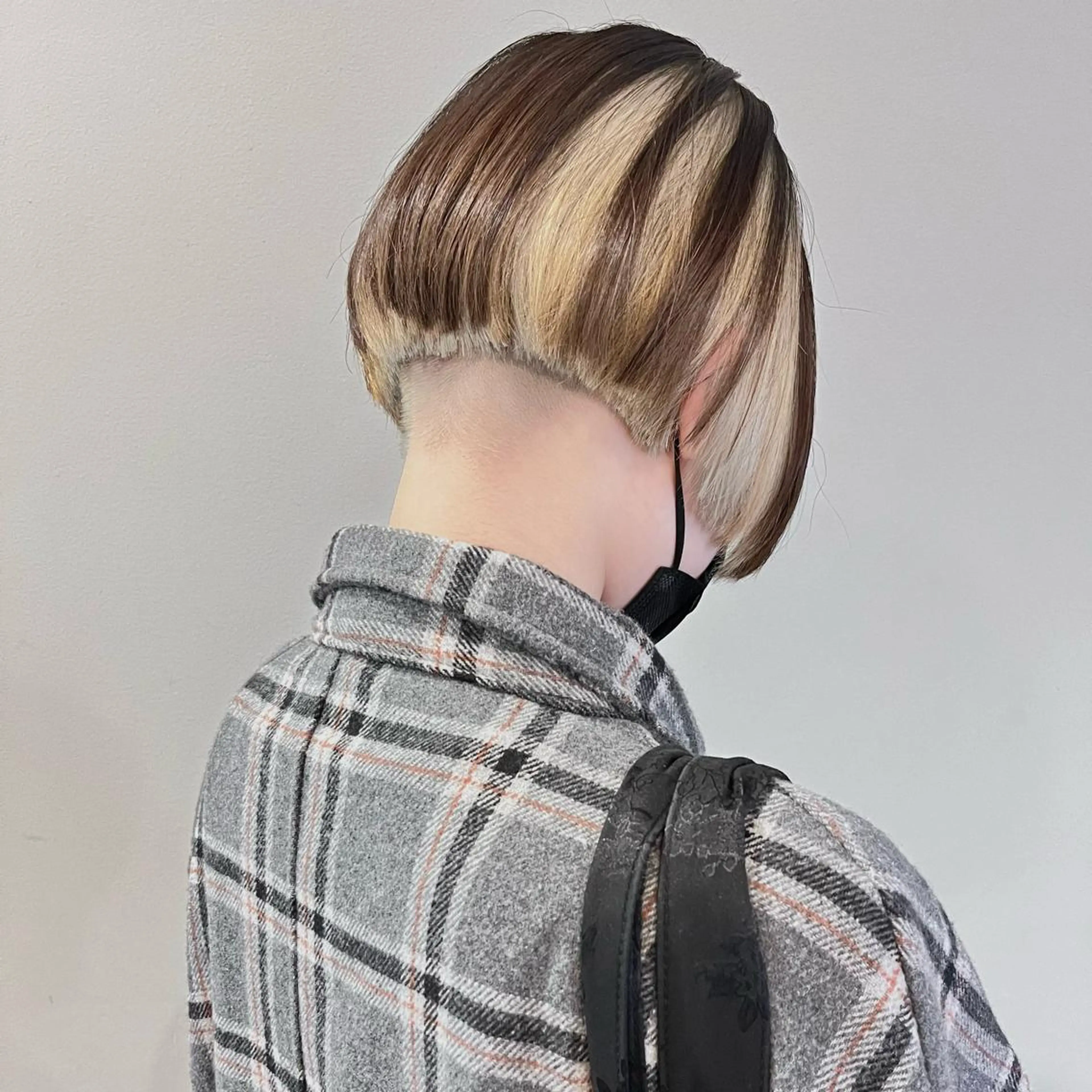 ミディアム カラー ヘアカラー トリートメント ras hairdesign所属・心斎橋 ママ美容師 笹 友加里のヘアスタイル