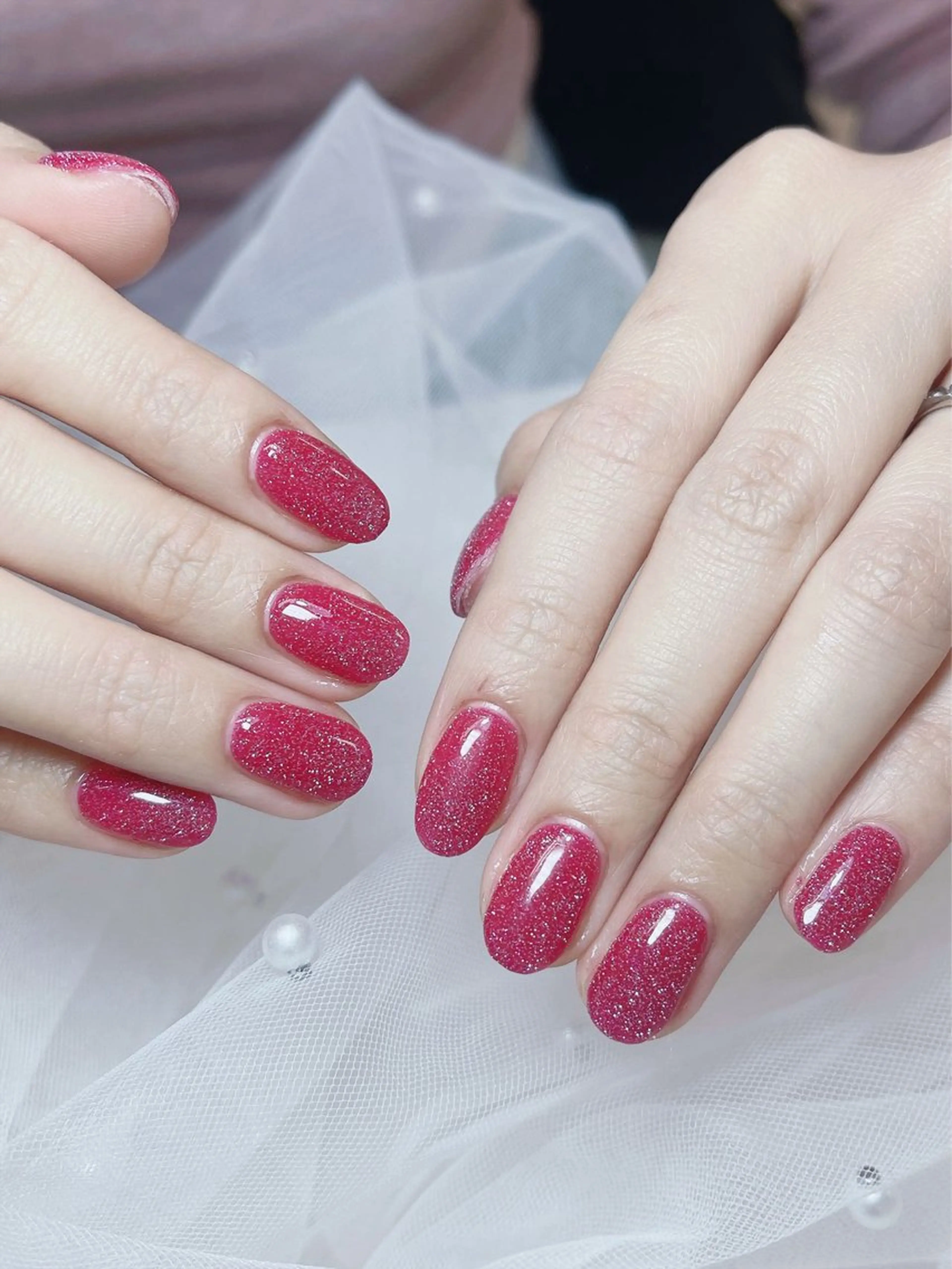 🎀キラキラネイル」フラッシュネイルを🎀の写真