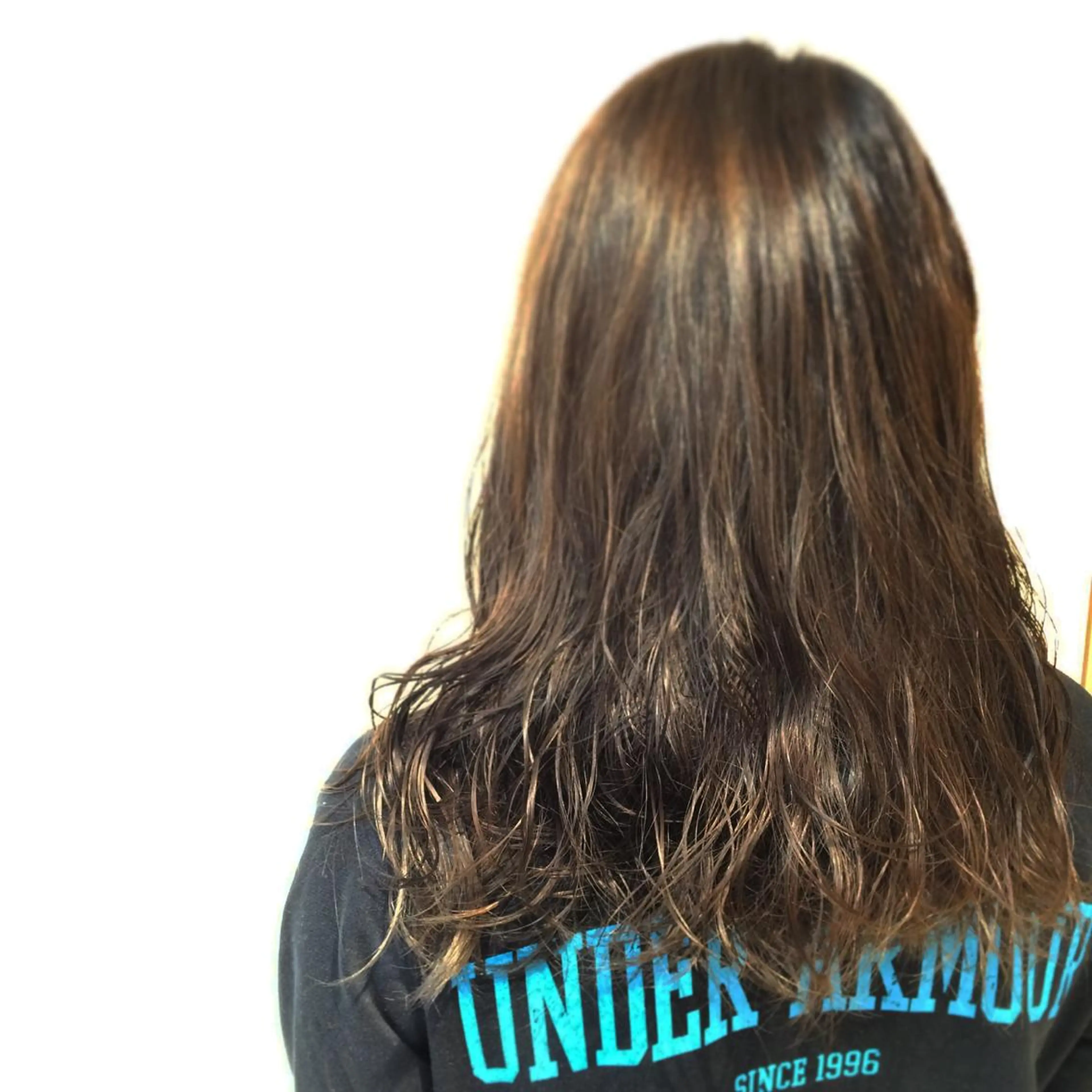 ミディアム セミロング ロング カラー パーマ ミディアムパーマ セミロングパーマ 岡本 拓朗のヘアスタイル