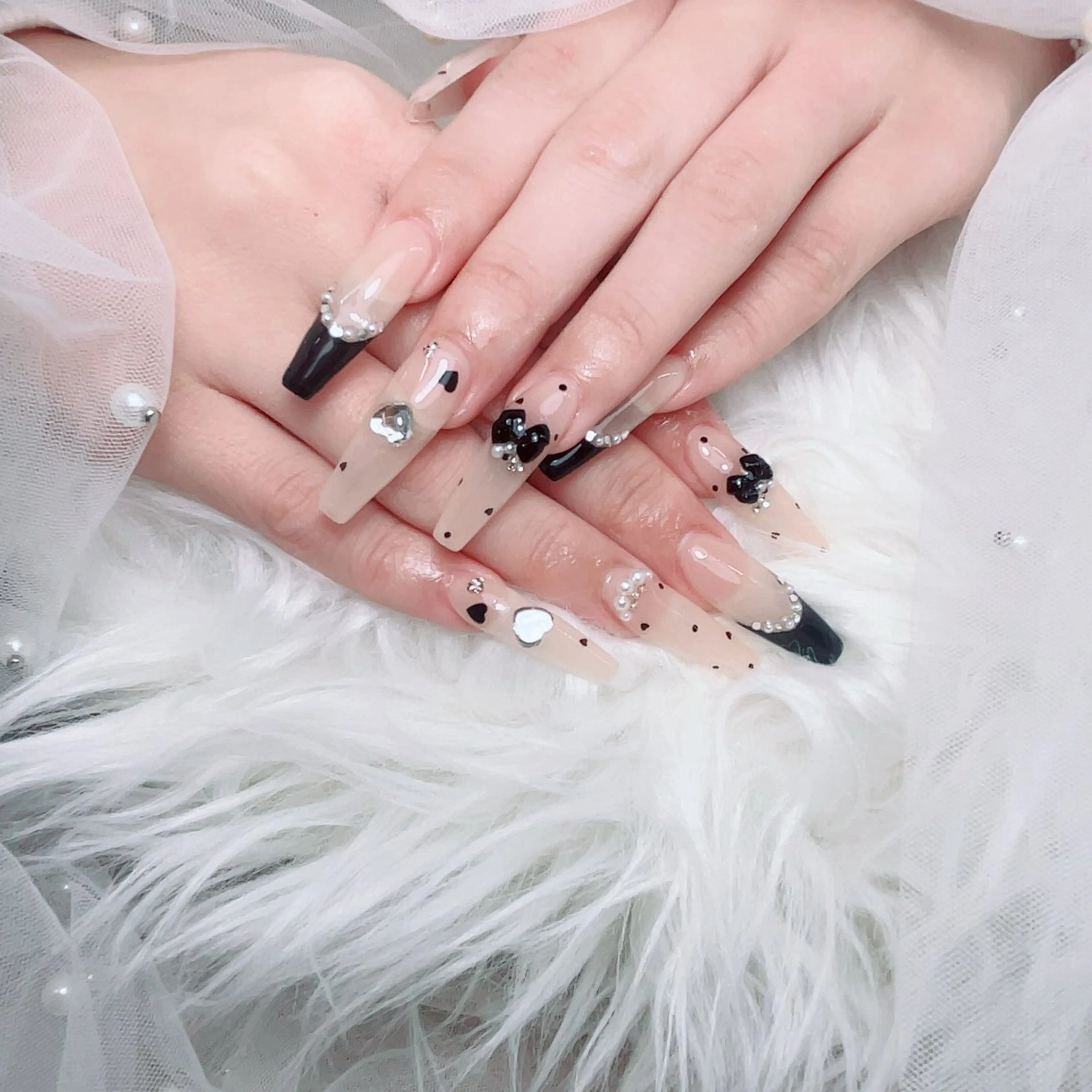 ロング ハンドネイル artnailgallery所属・gallery Yumiのネイルデザイン