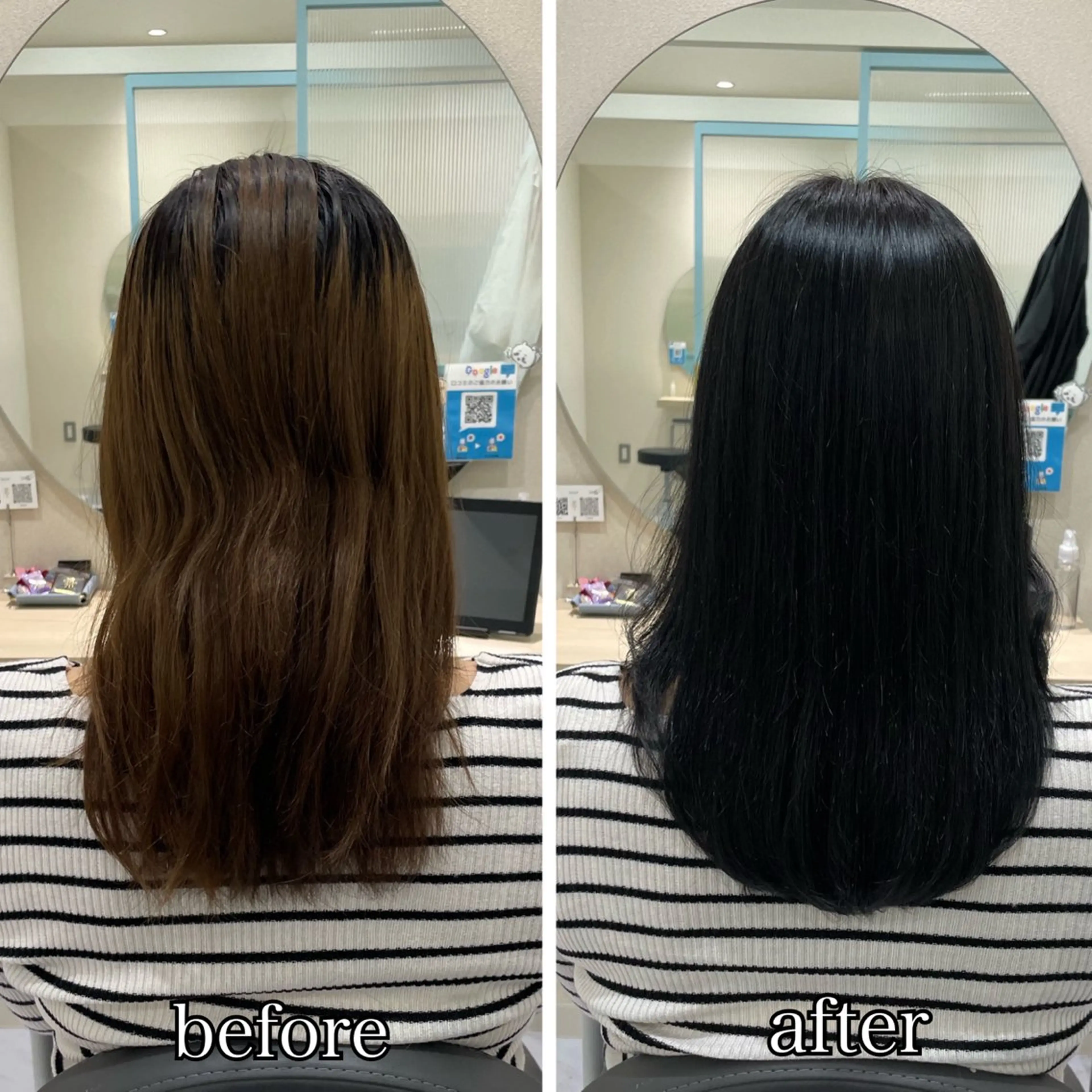 ミディアム カラー 🌷ピンクカラー くどう🌷のヘアスタイル