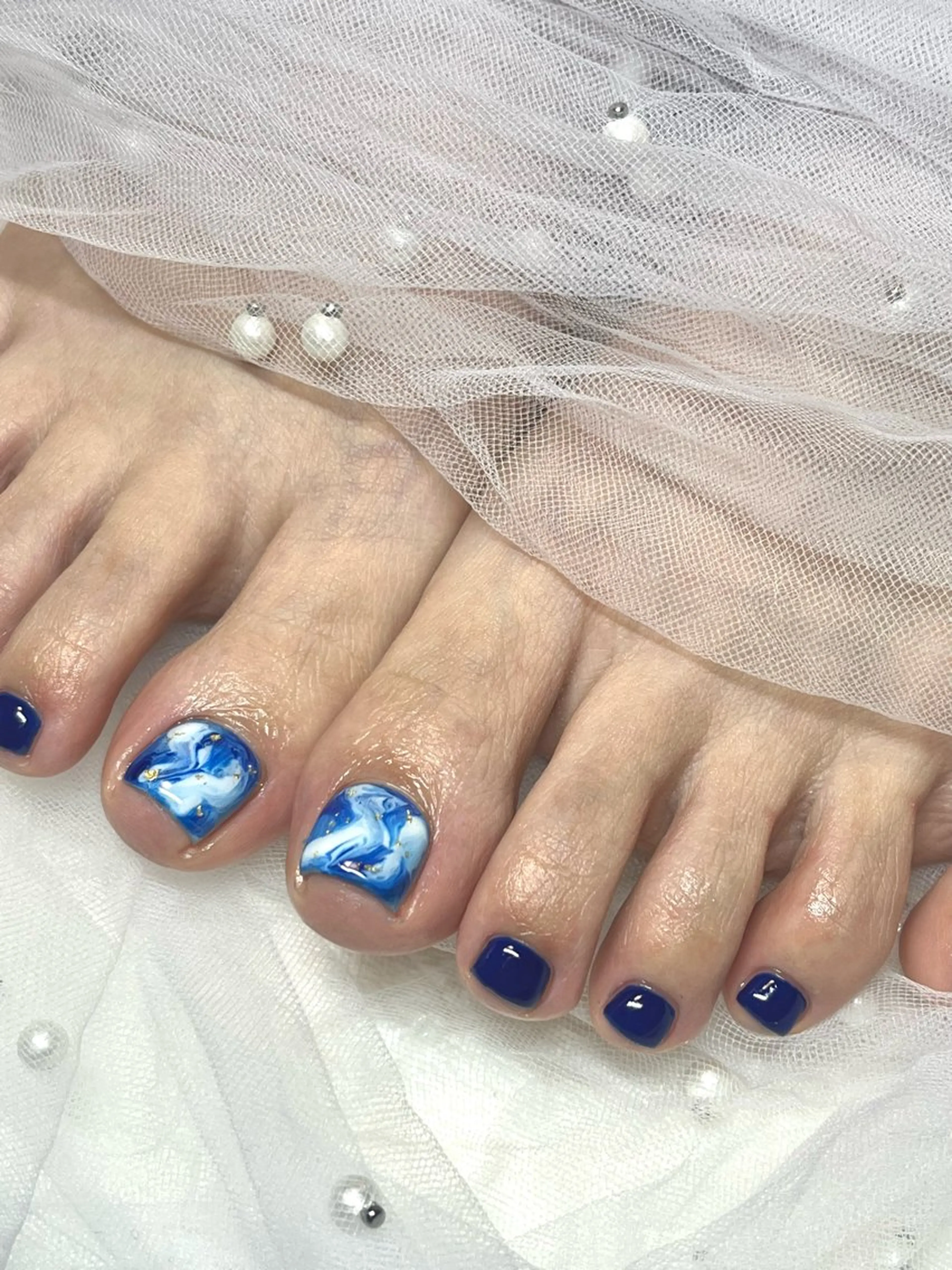 ネイル フットネイル Ribbon佐野店 小泉のネイルデザイン