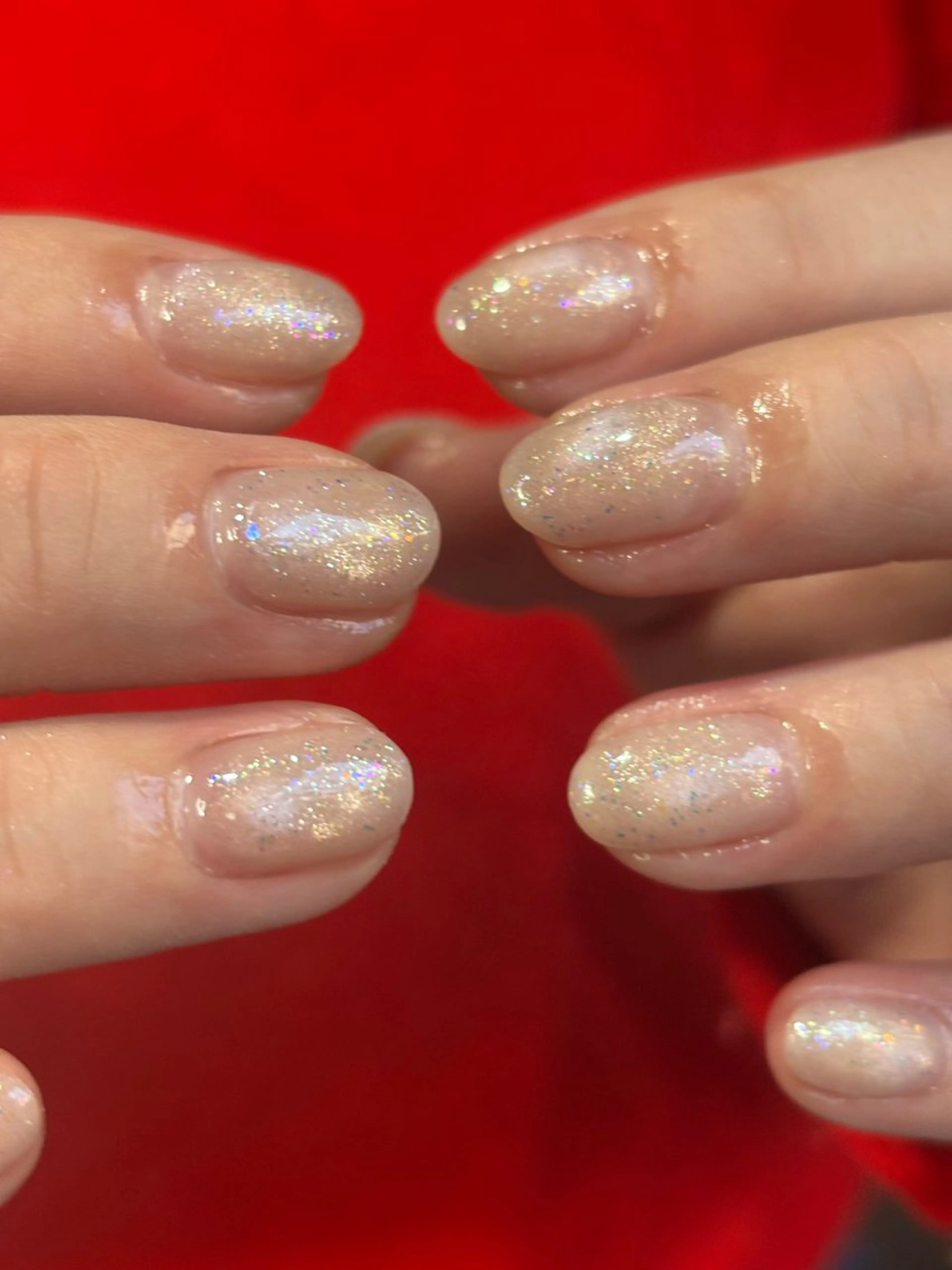 ネイル ラメ(グリッター) ハンドネイル K. Yukoのネイルデザイン