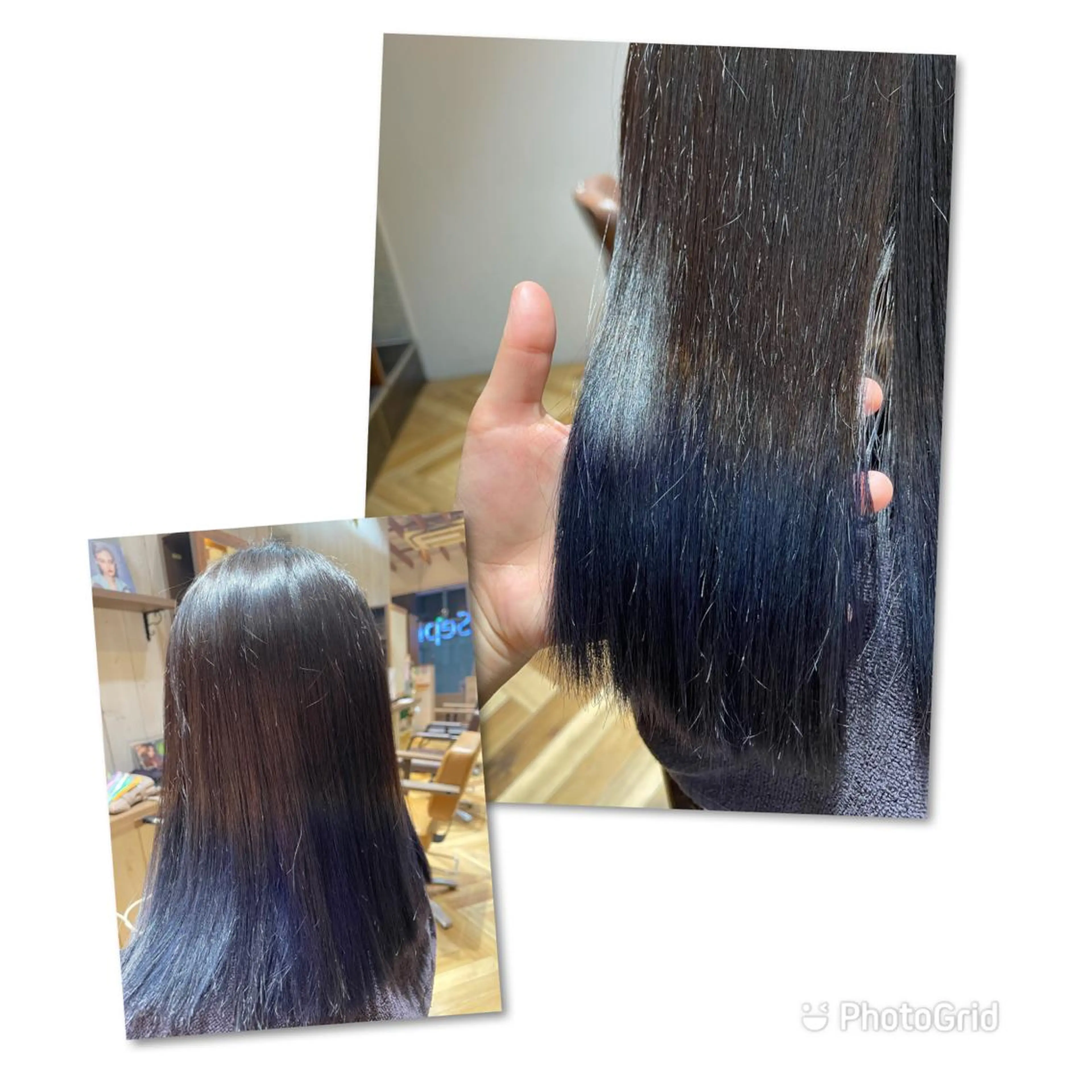 カラー セピアージュアン所属・バヤラー バイガルマーのヘアスタイル