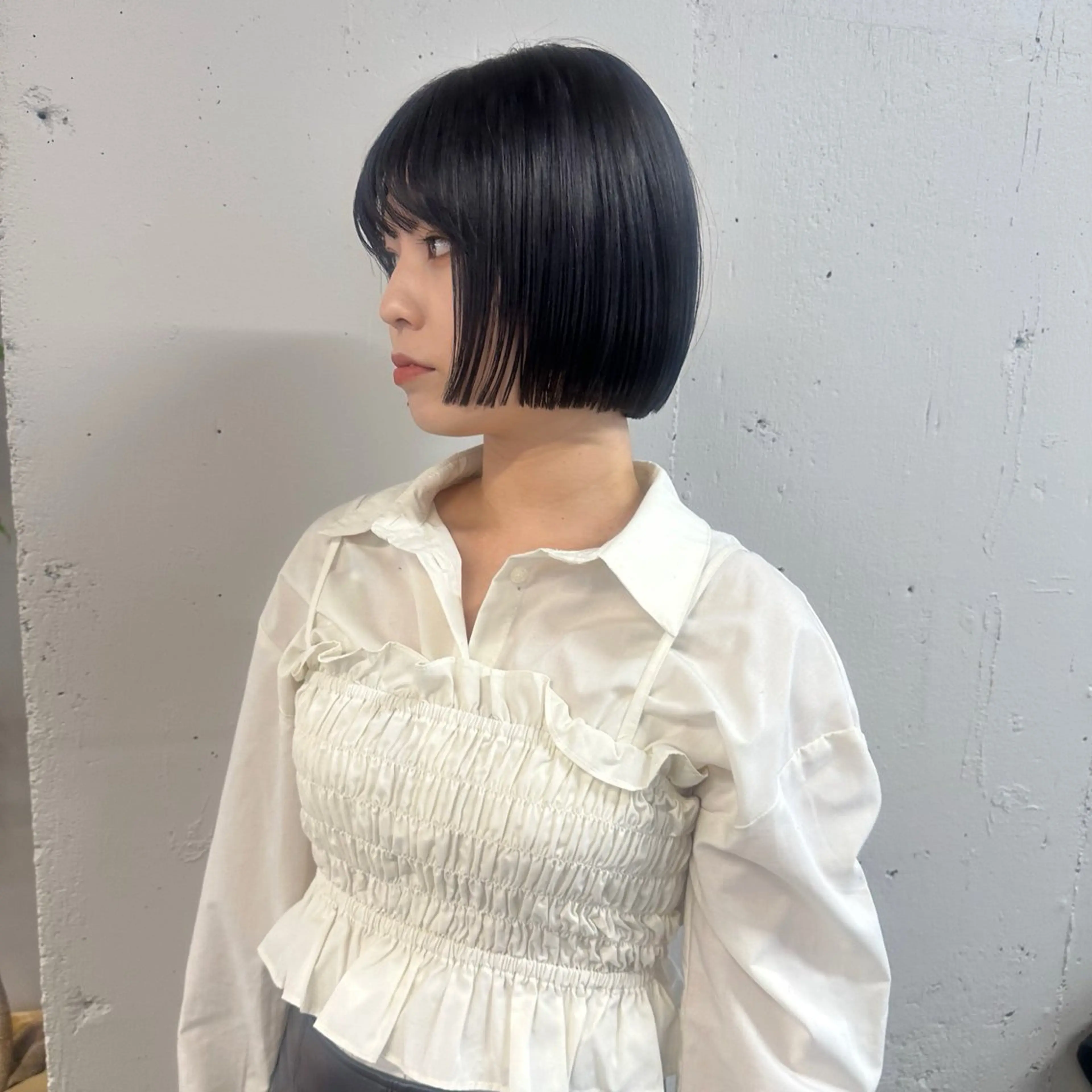 ショート saya🎀似合わせ レイヤーカットのヘアスタイル