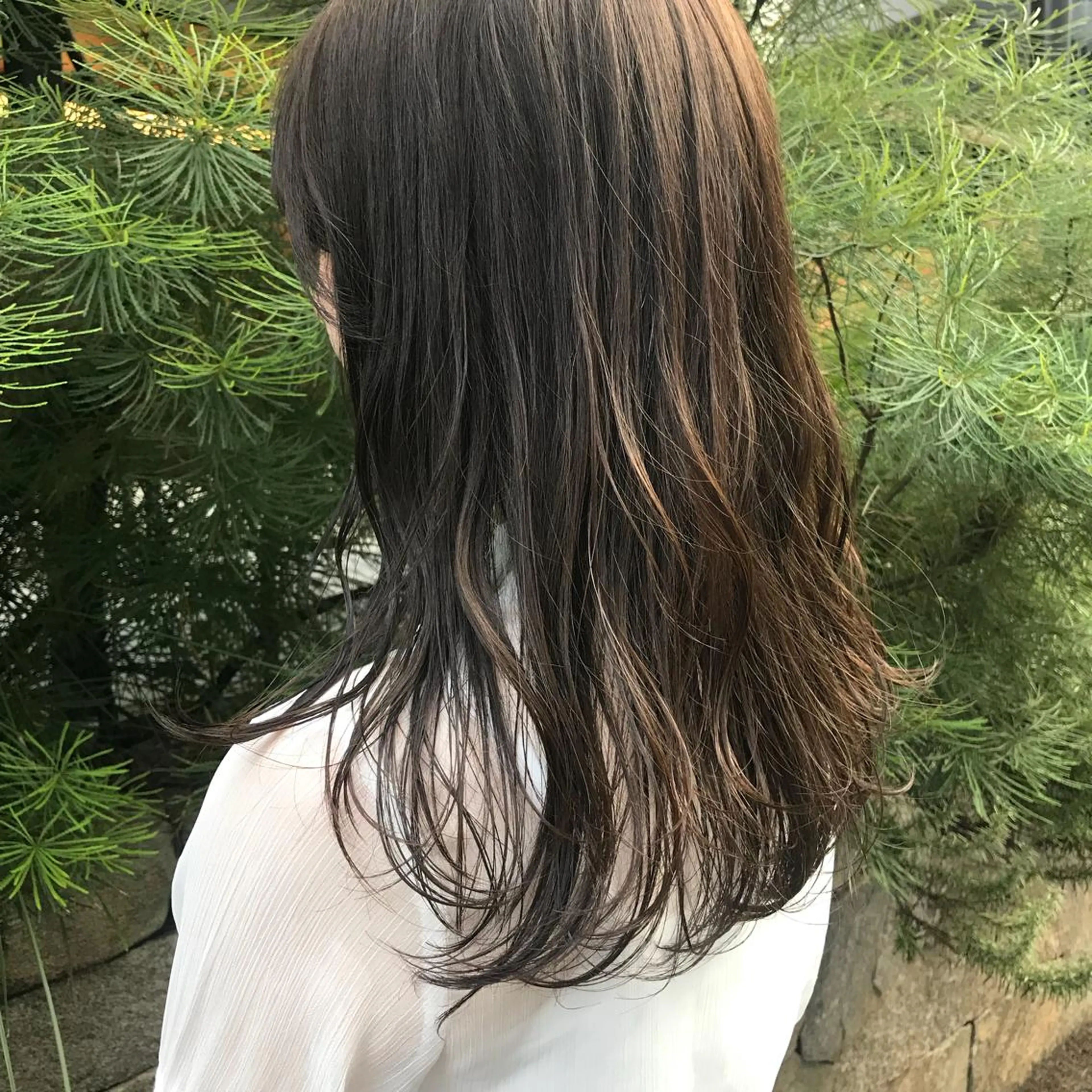 カラー ヘアカラー トリートメント 【arc】Ruri コテ巻き風パーマのヘアスタイル