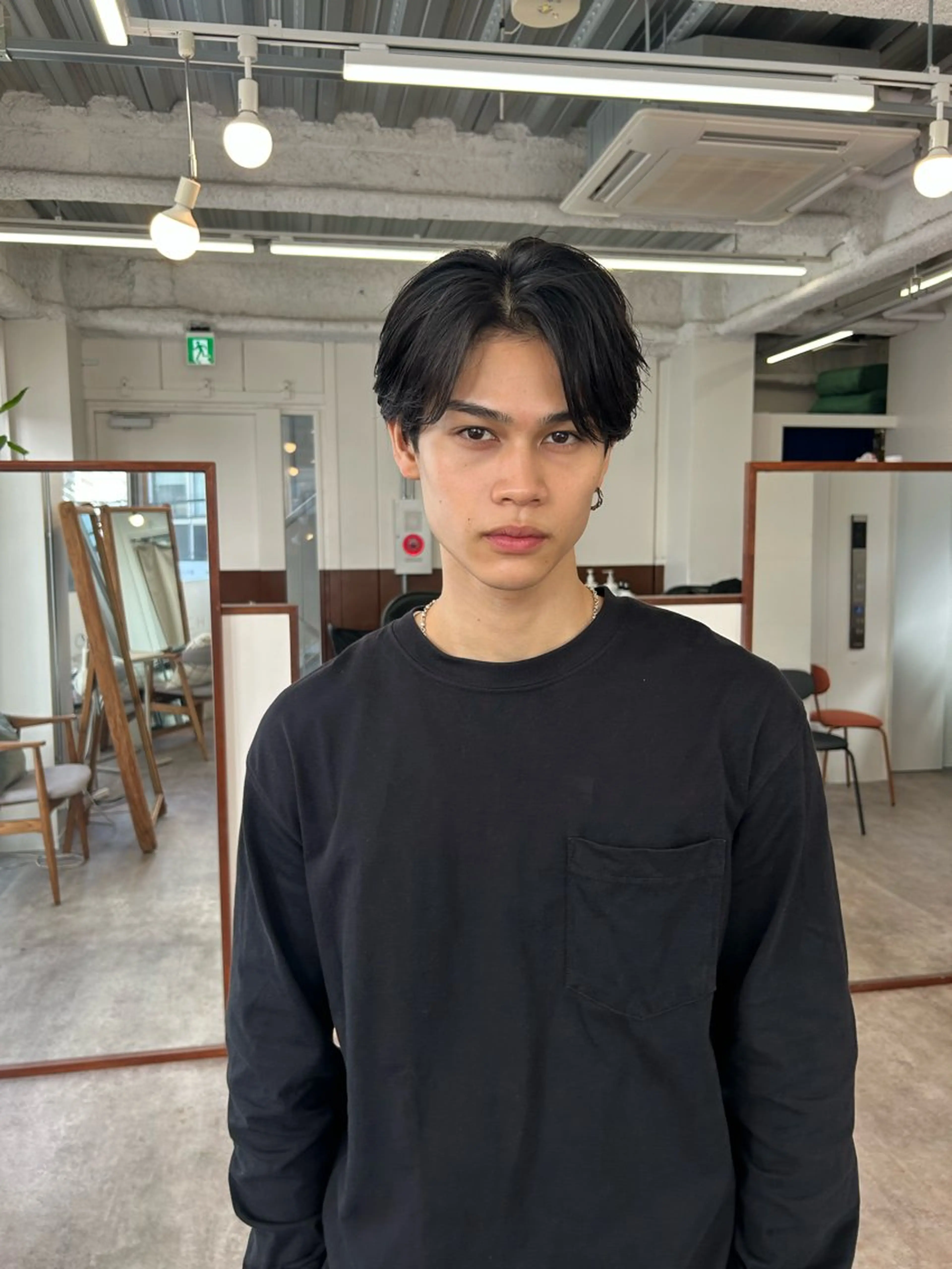 メンズ カット パーマ 横浜メンズ特化 田中リョウのヘアスタイル