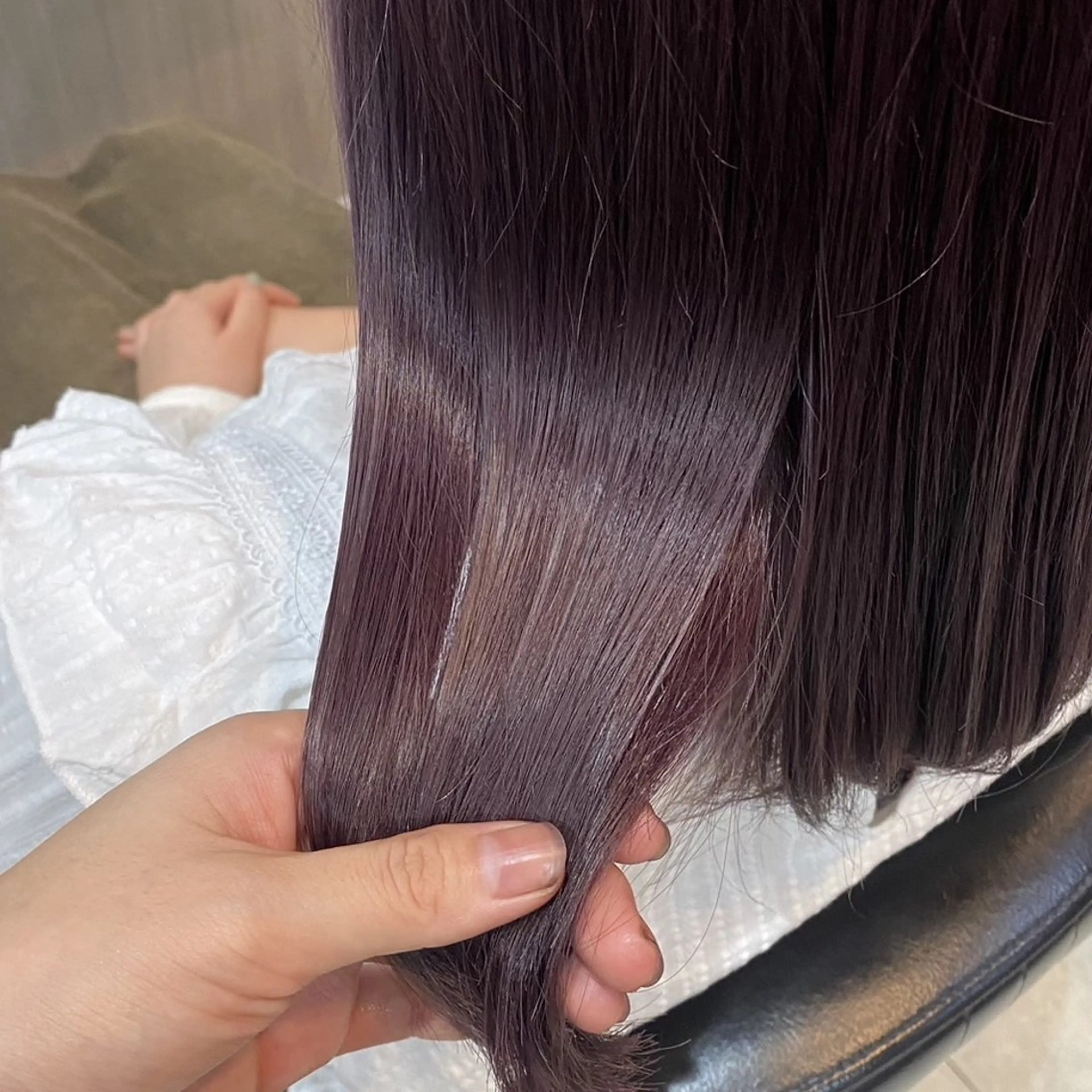 カラー 暖色🍎透明感カラー 🩵小林かりんのヘアスタイル