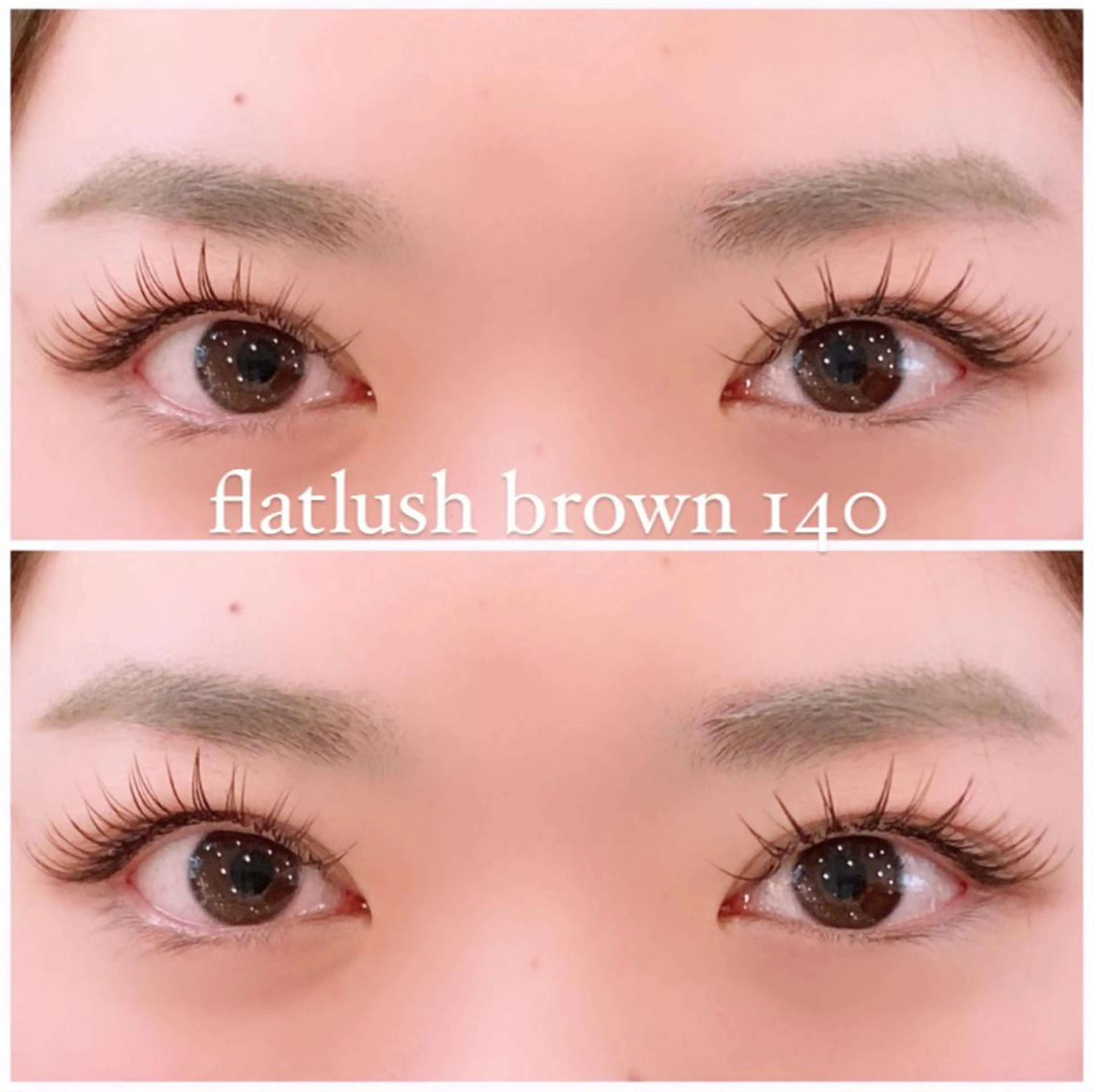 マツエク・マツパ カラーマツエク フラットラッシュ 武田 楓のマツエク・マツパデザイン