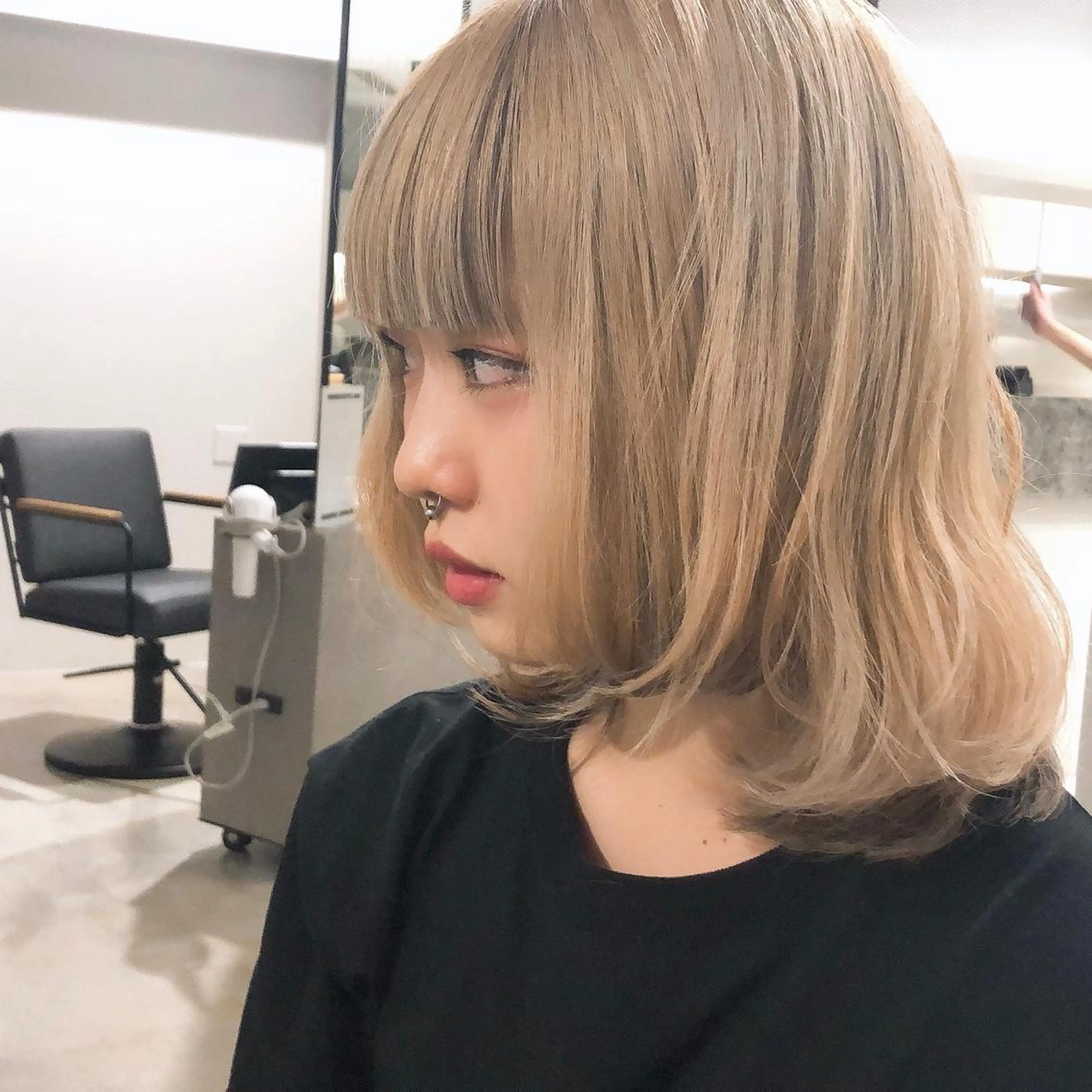 ミディアム カラー Kouta/似合わせ /パーマ/カラーのヘアスタイル